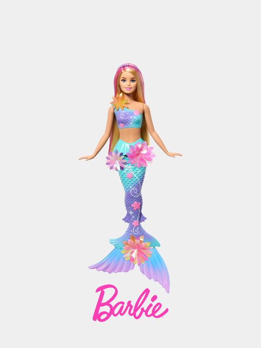 Barbie Sirena Magici Fiori per bambina con sorpresa magica,Barbie,JDM72