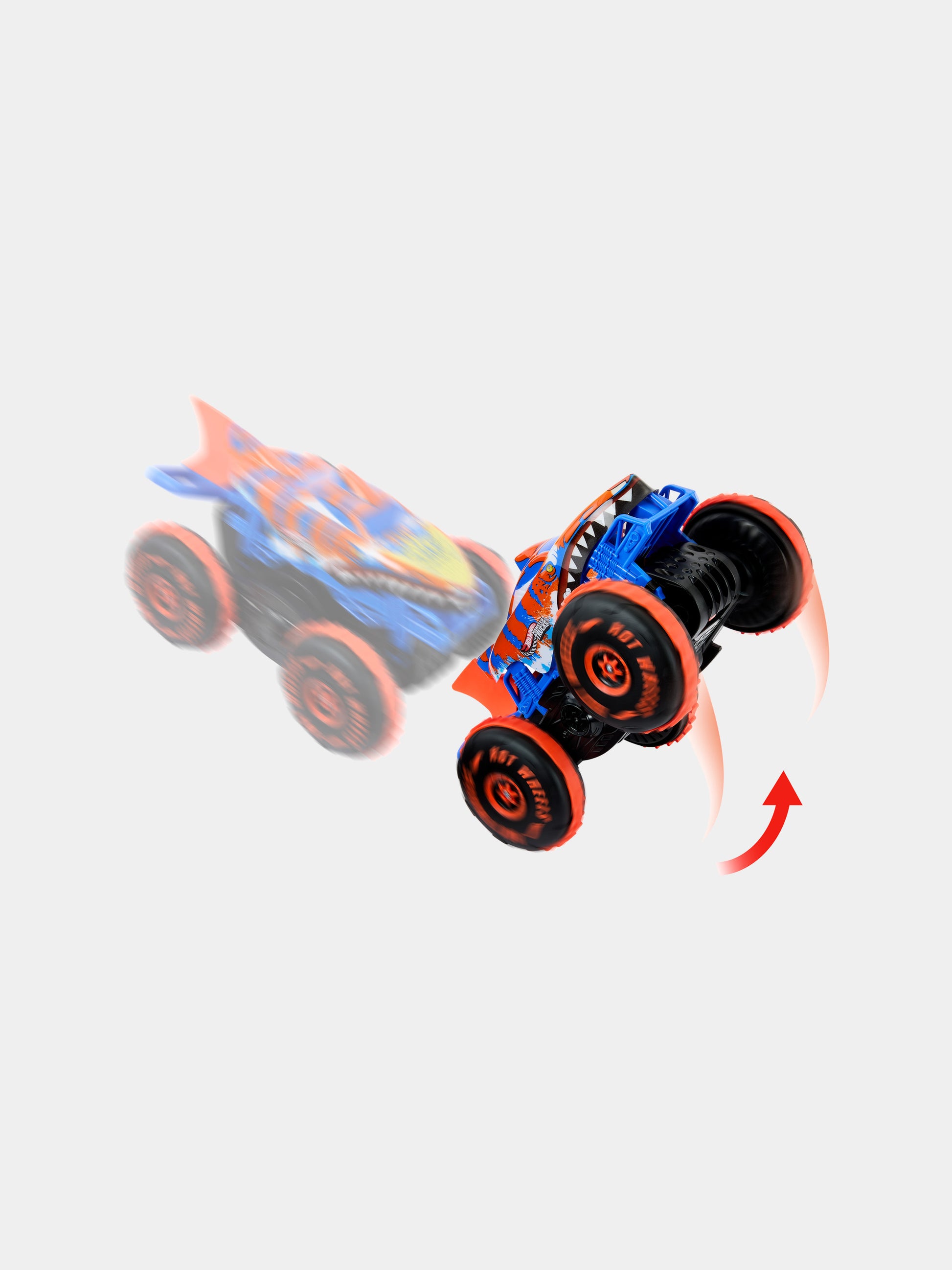 Monster Trucks Tiger Shark Super Scalatore RC per bambino,Hot Wheels,JFR39