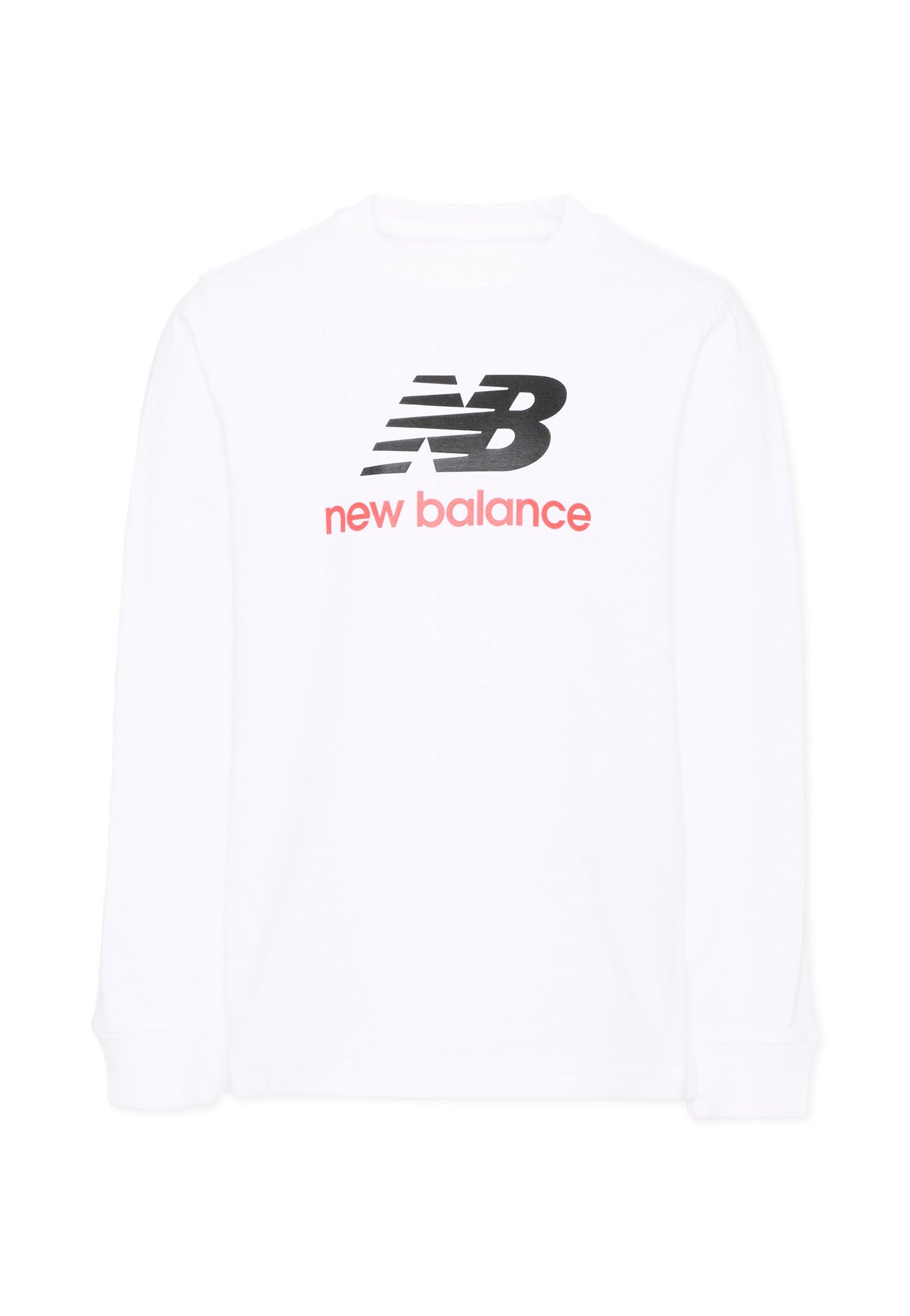 T-shirt bianca per bambino con logo,New Balance,LAKB0254 BWE