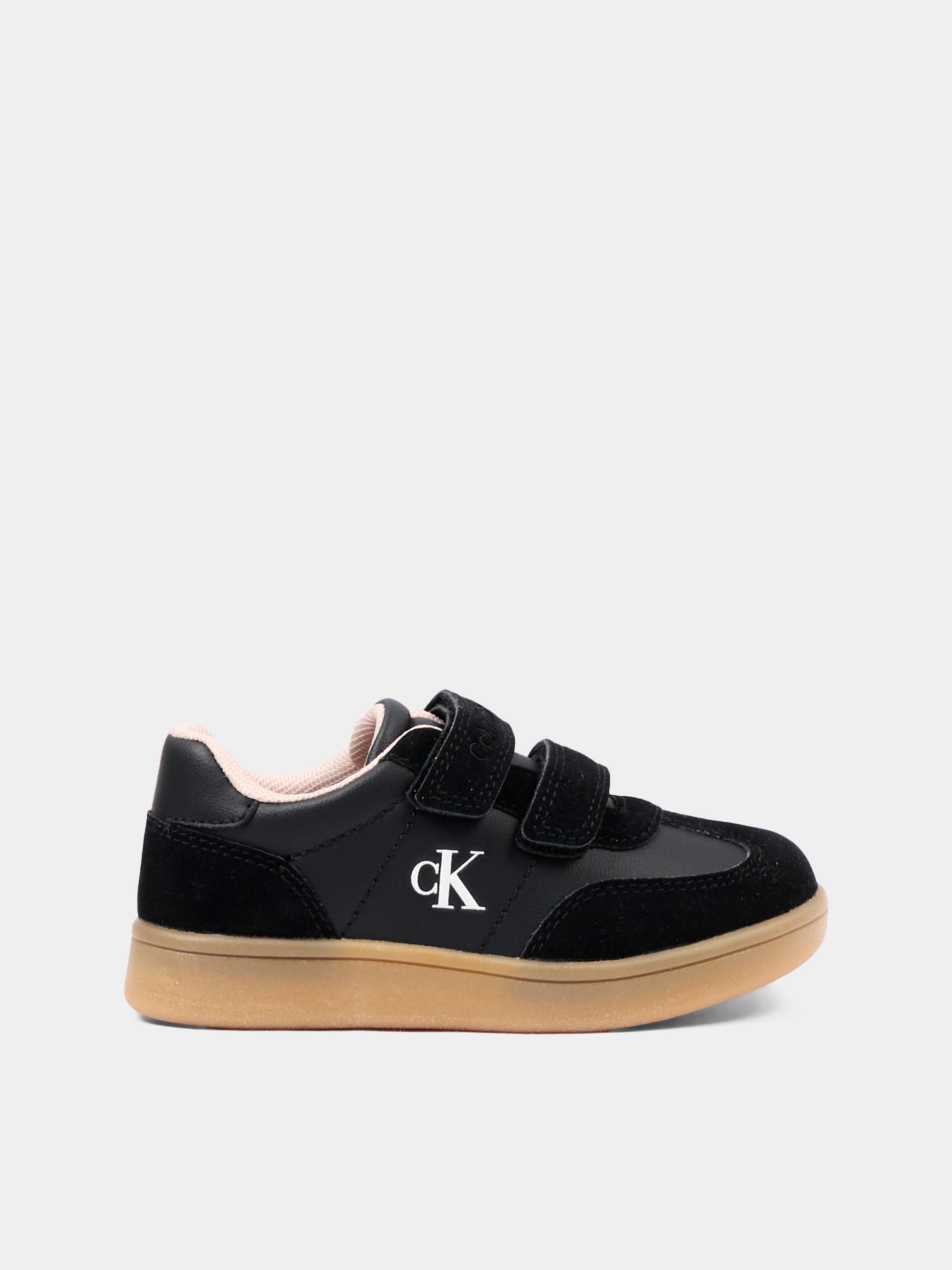 Sneakers nere per bambino con logo,Calvin Klein Kids,V1X9 83443 0318999