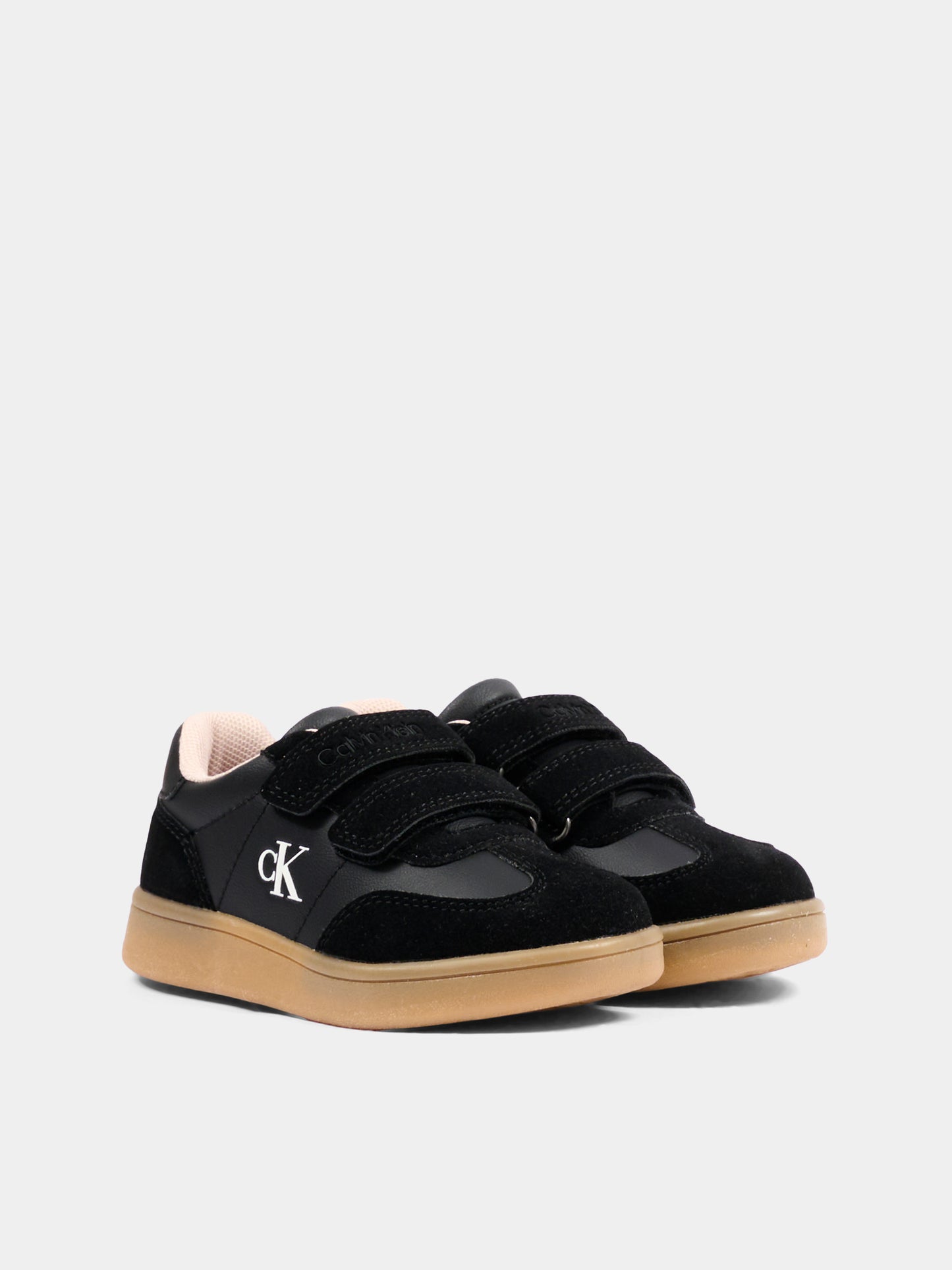 Sneakers nere per bambino con logo,Calvin Klein Kids,V1X9 83443 0318999