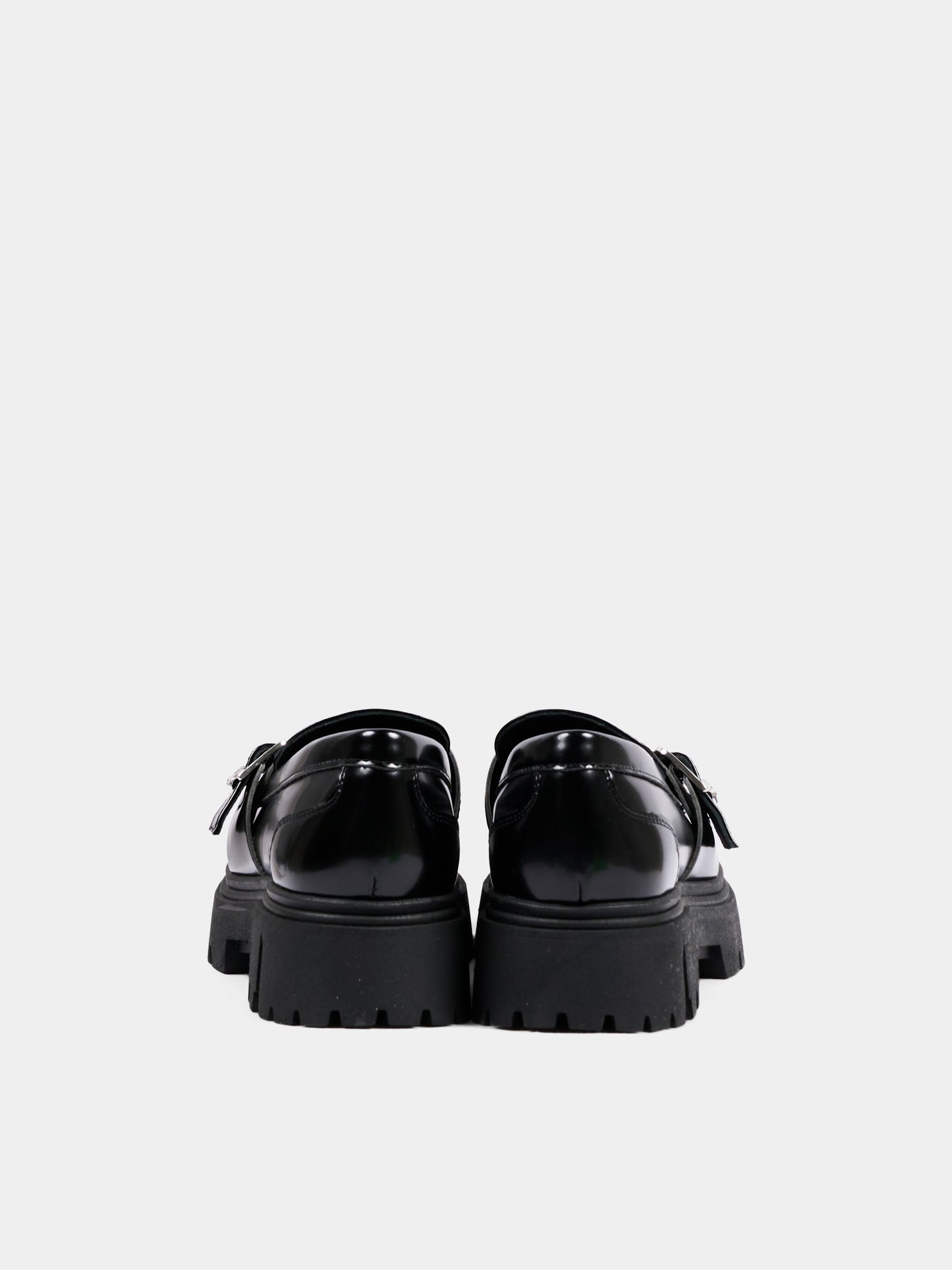 Mocassini nero per bambina con fibbia,Calvin Klein Kids,V4A4 83429 0822999