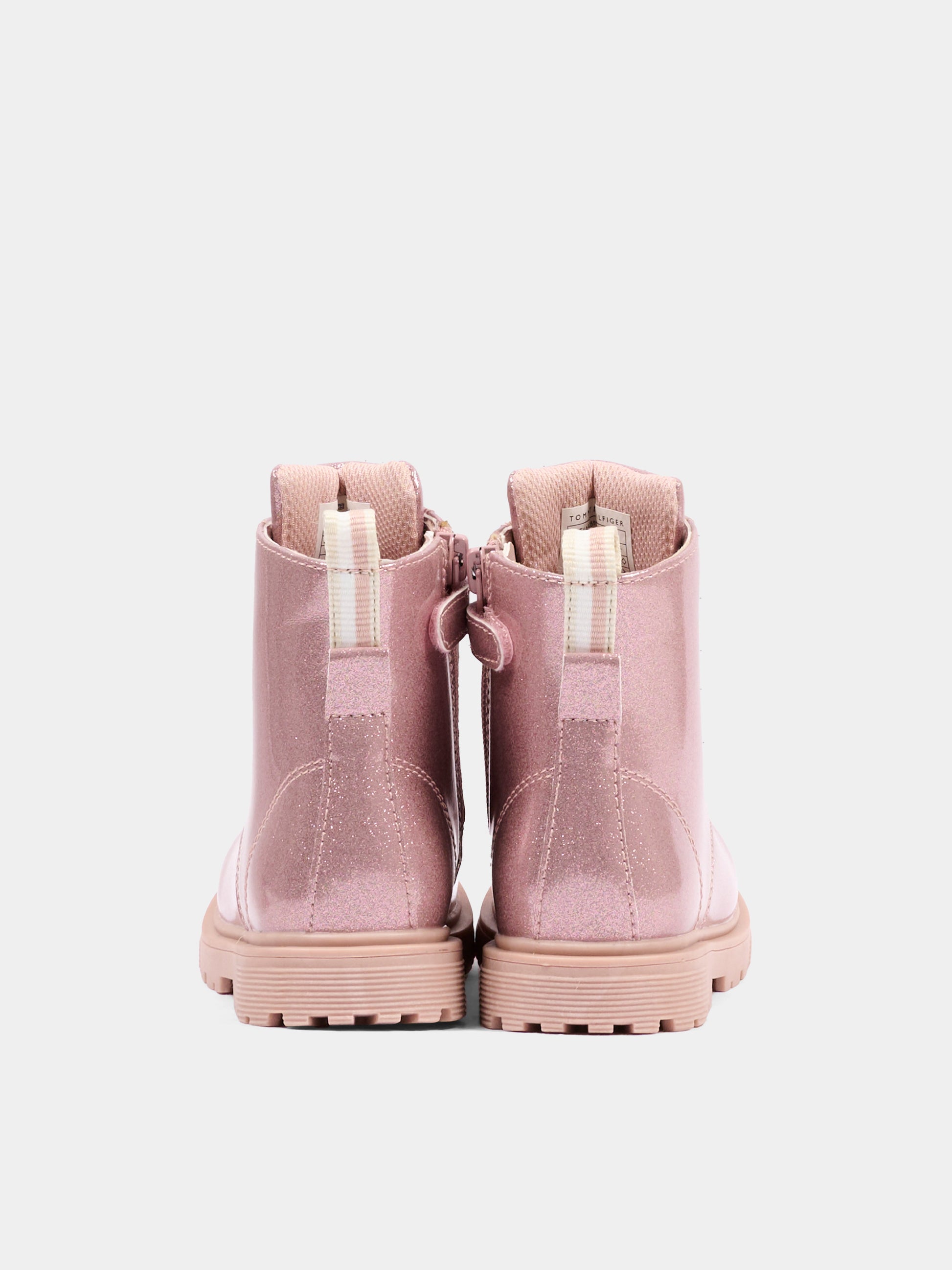 Anfibi rosa per bambina glitterati,Tommy Hilfiger Junior,T1A5 35153 1237302