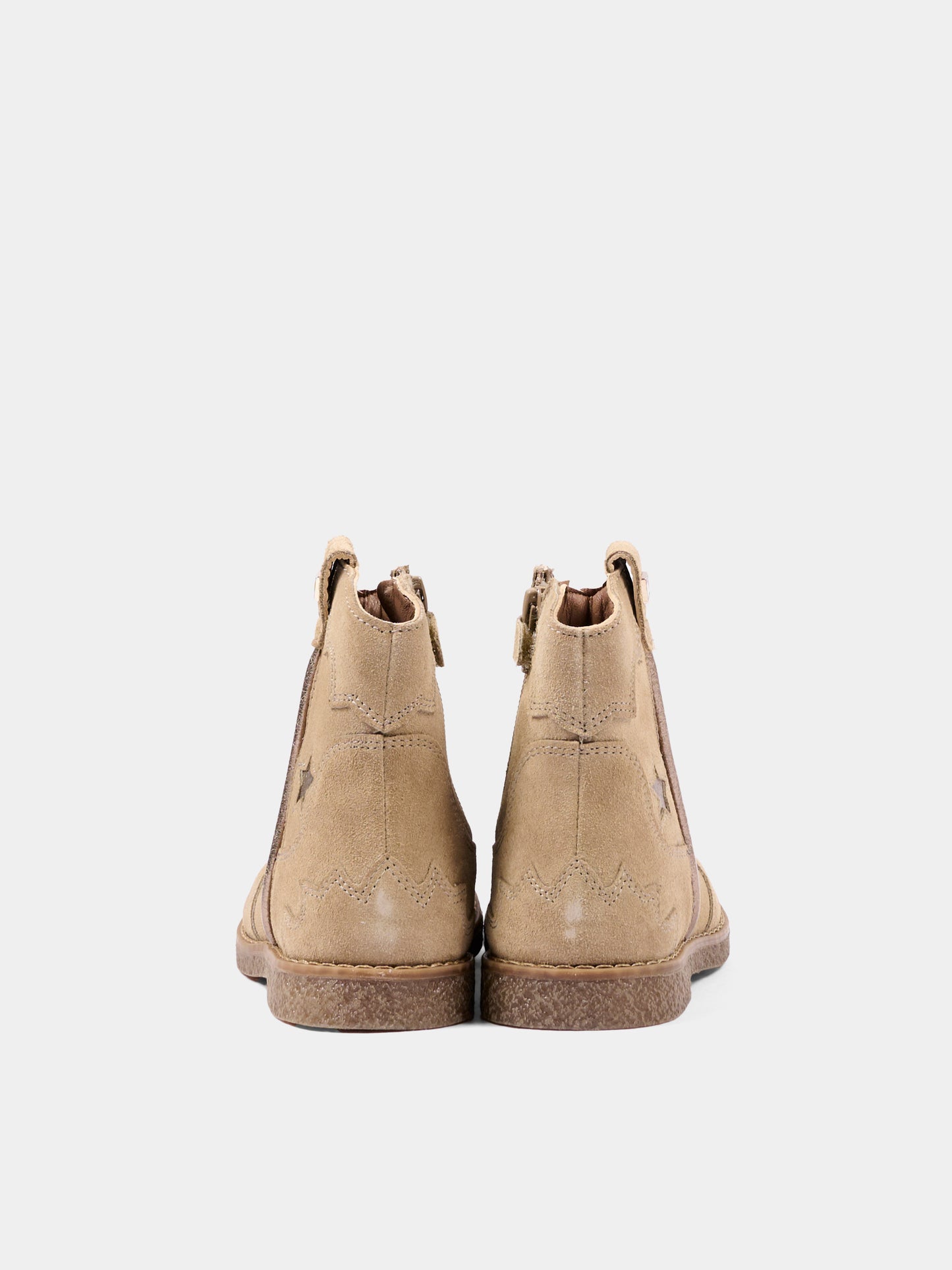 Stivaletti beige per bambina con stelle,Tommy Hilfiger Junior,T1A5 35191 1429691