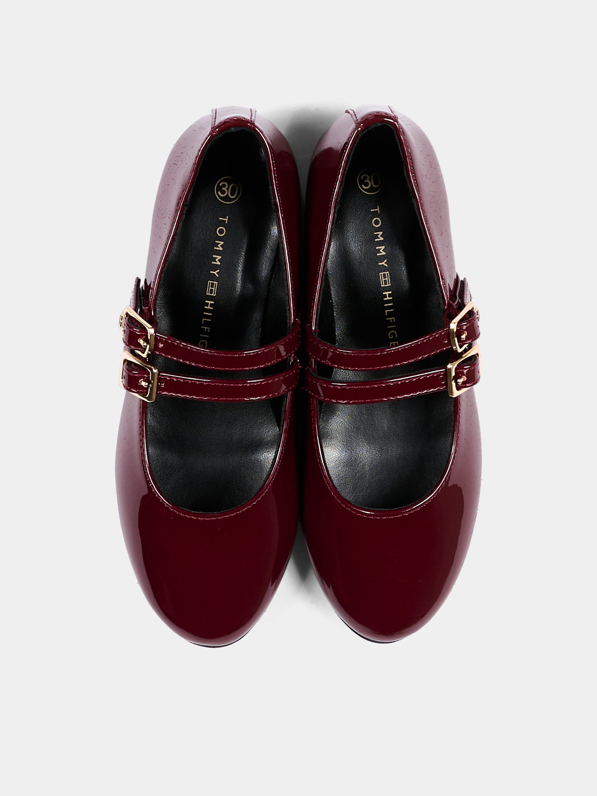 Ballerine bordeaux per bambina,Tommy Hilfiger Junior,T3A3 35131 0774356