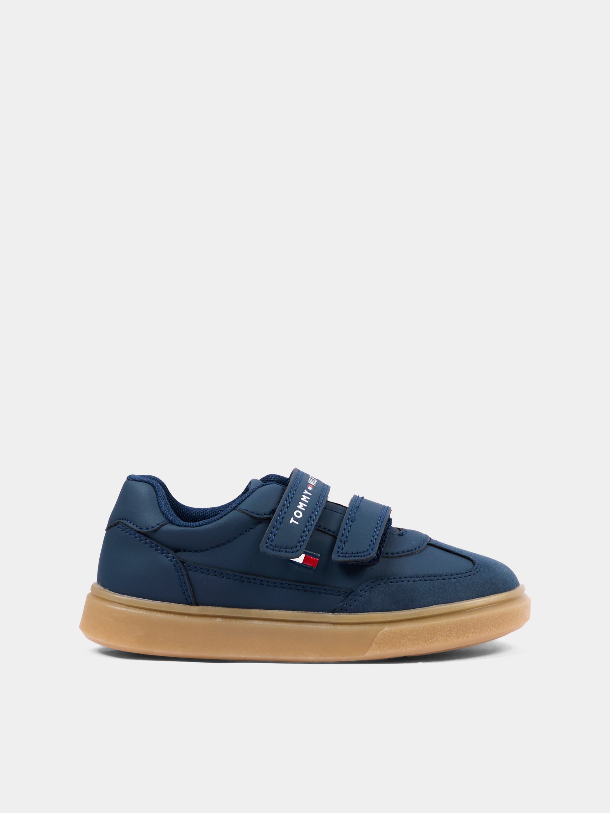 Sneakers blu per bambino con logo,Tommy Hilfiger Junior,T1X9 35219 1269800