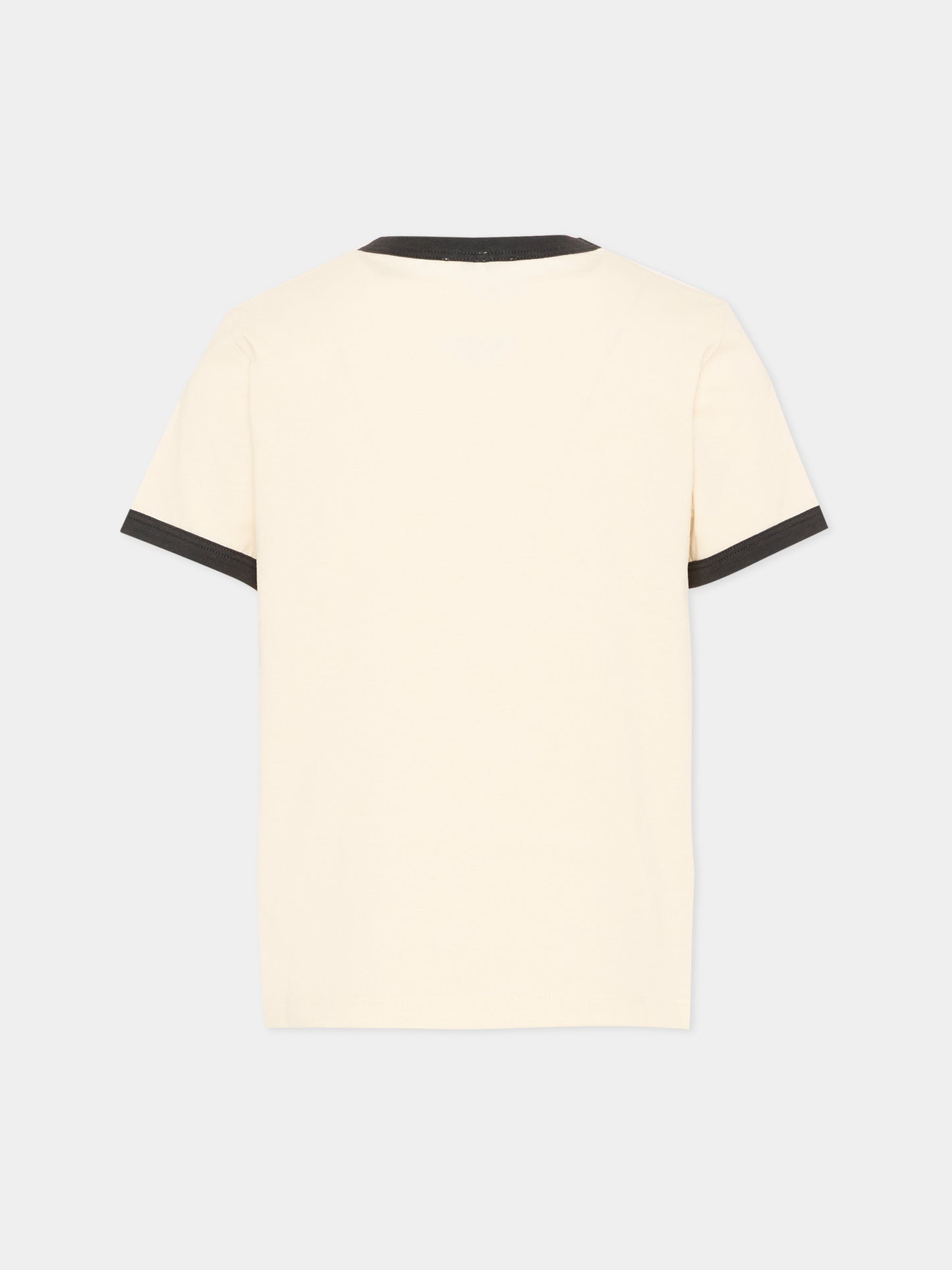 T-Shirt avorio con Medusa per bambini,Versace,1024961 1A18172 2YE20