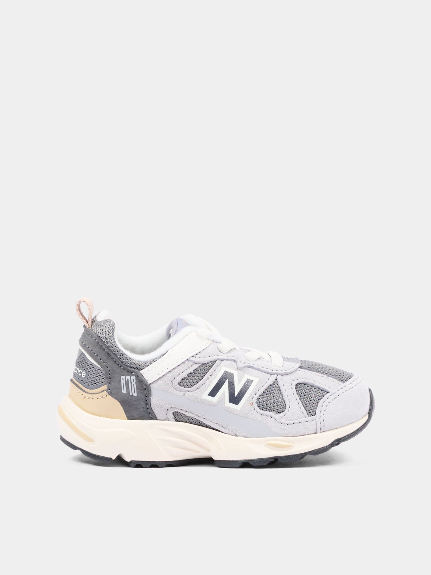 Sneakers grigie 878 per bambini,New Balance,IV878GG1