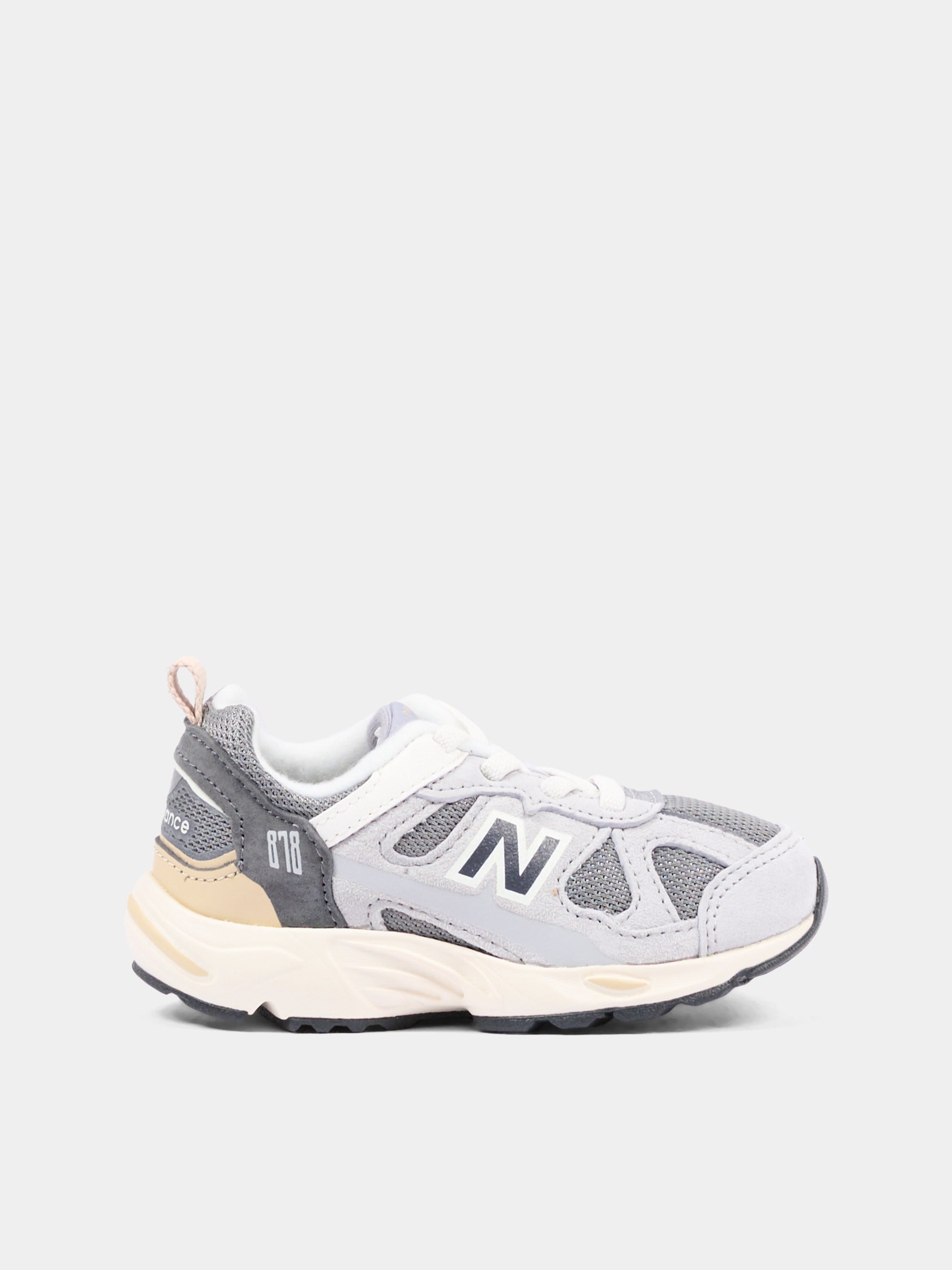 Sneakers grigie 878 per bambini,New Balance,IV878GG1