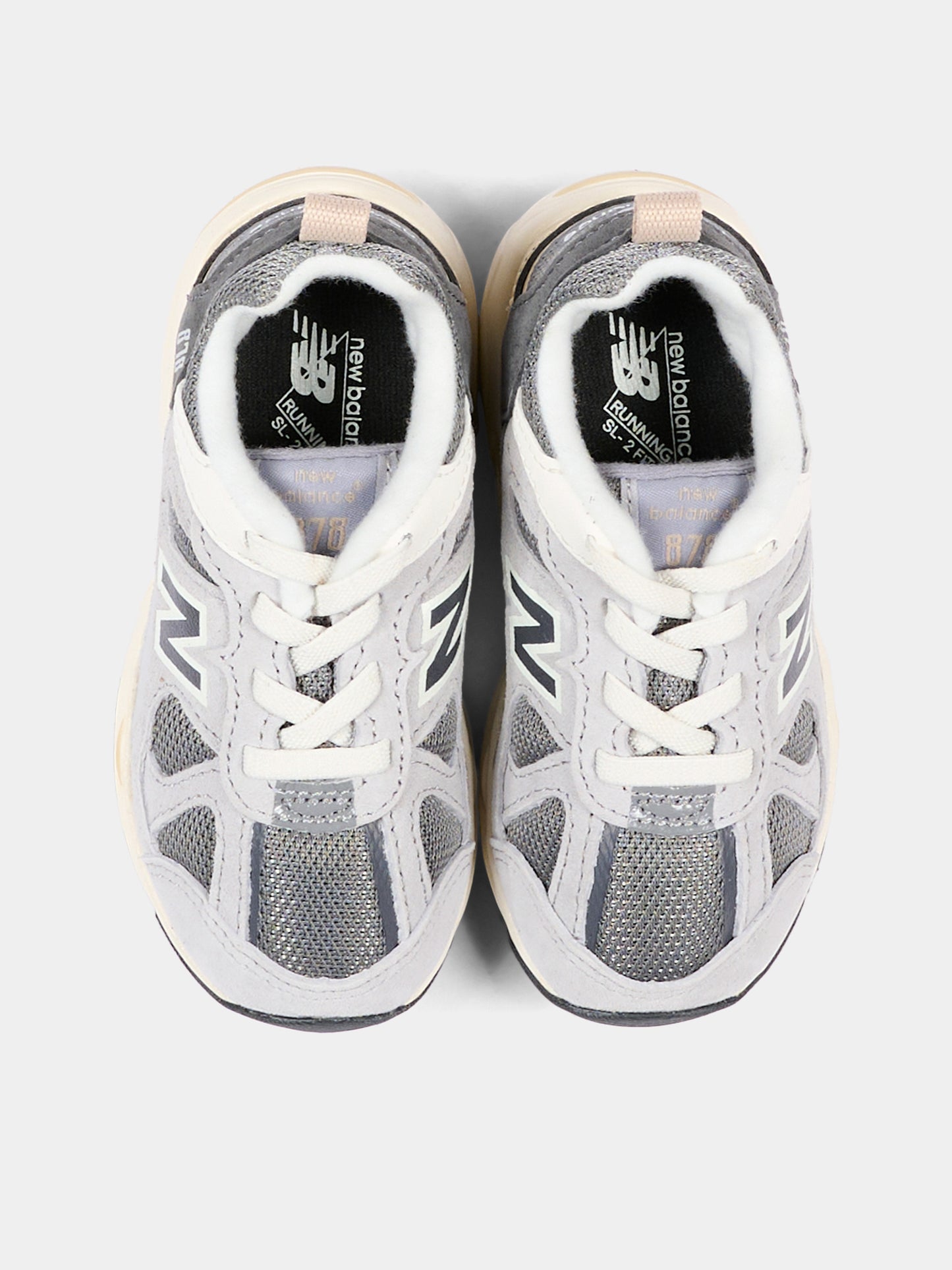 Sneakers grigie 878 per bambini,New Balance,IV878GG1