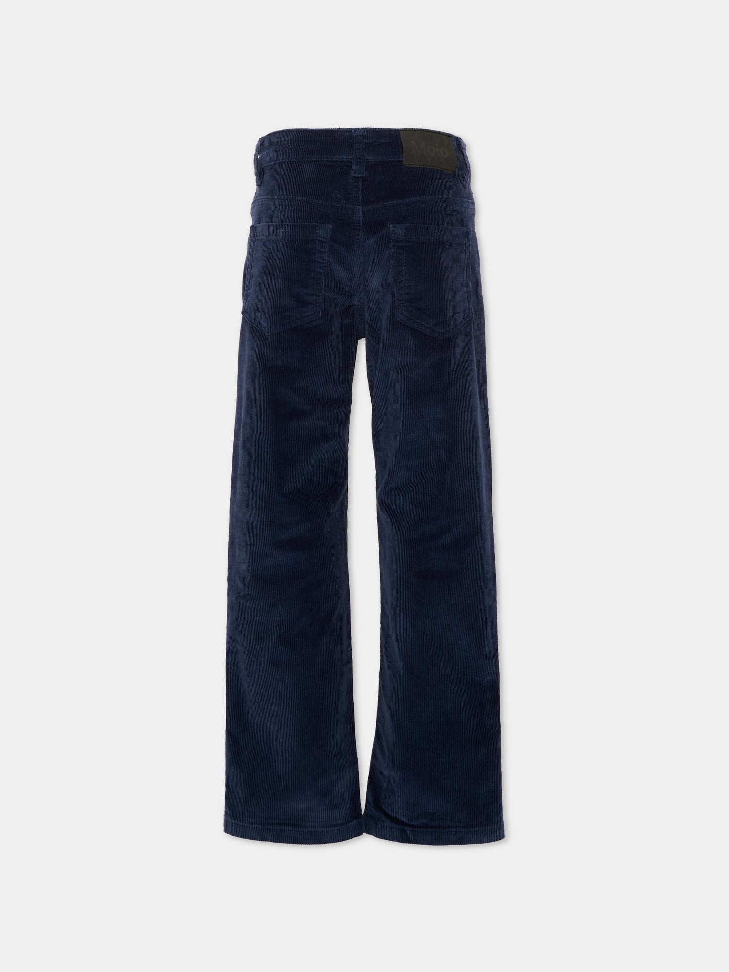 Pantaloni blu Andy per bambino con patch logo,Molo,1W26I103 2482