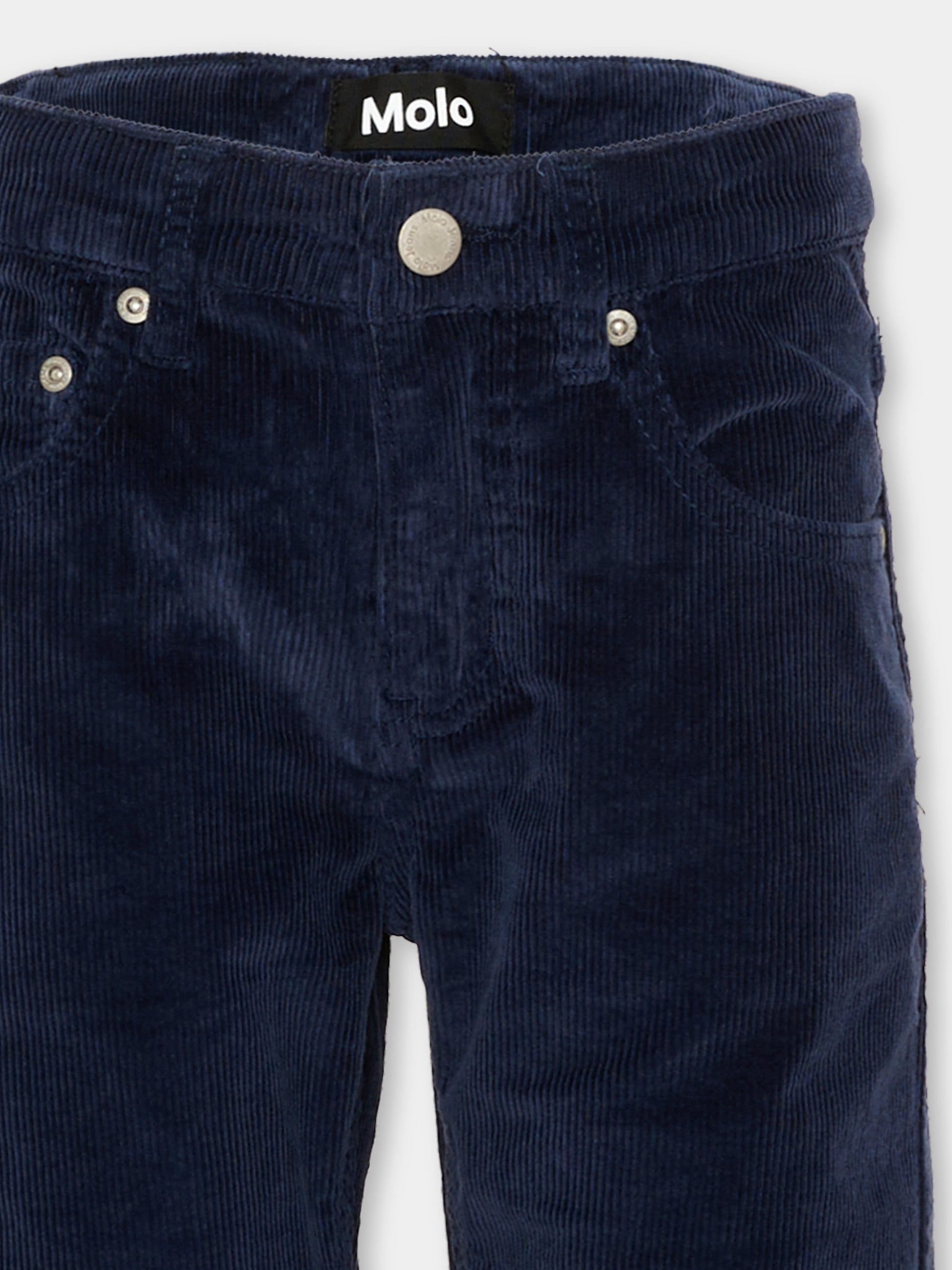 Pantaloni blu Andy per bambino con patch logo,Molo,1W26I103 2482