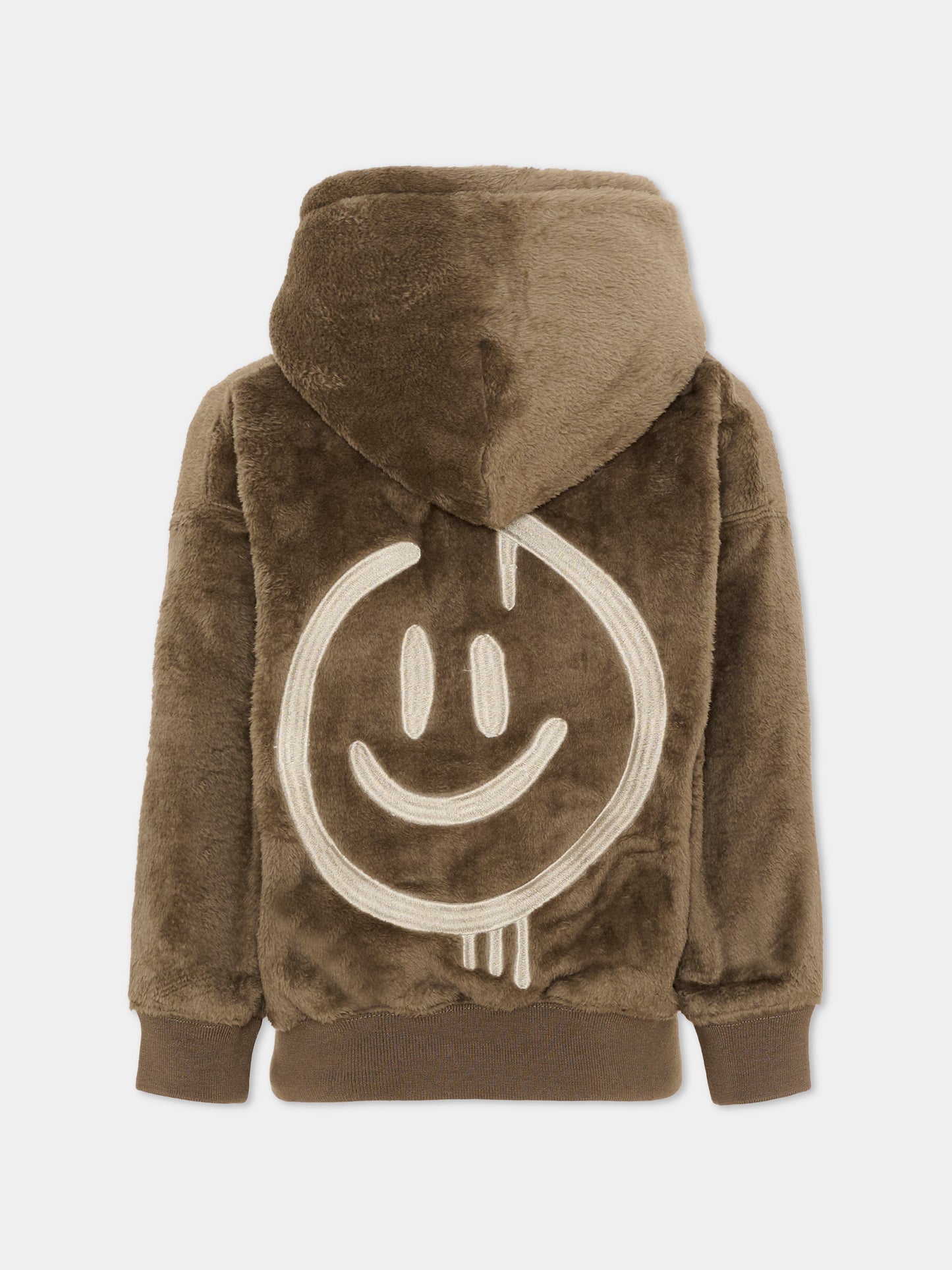 Felpa marrone Marley per bambini,Molo,1W26J307 5722