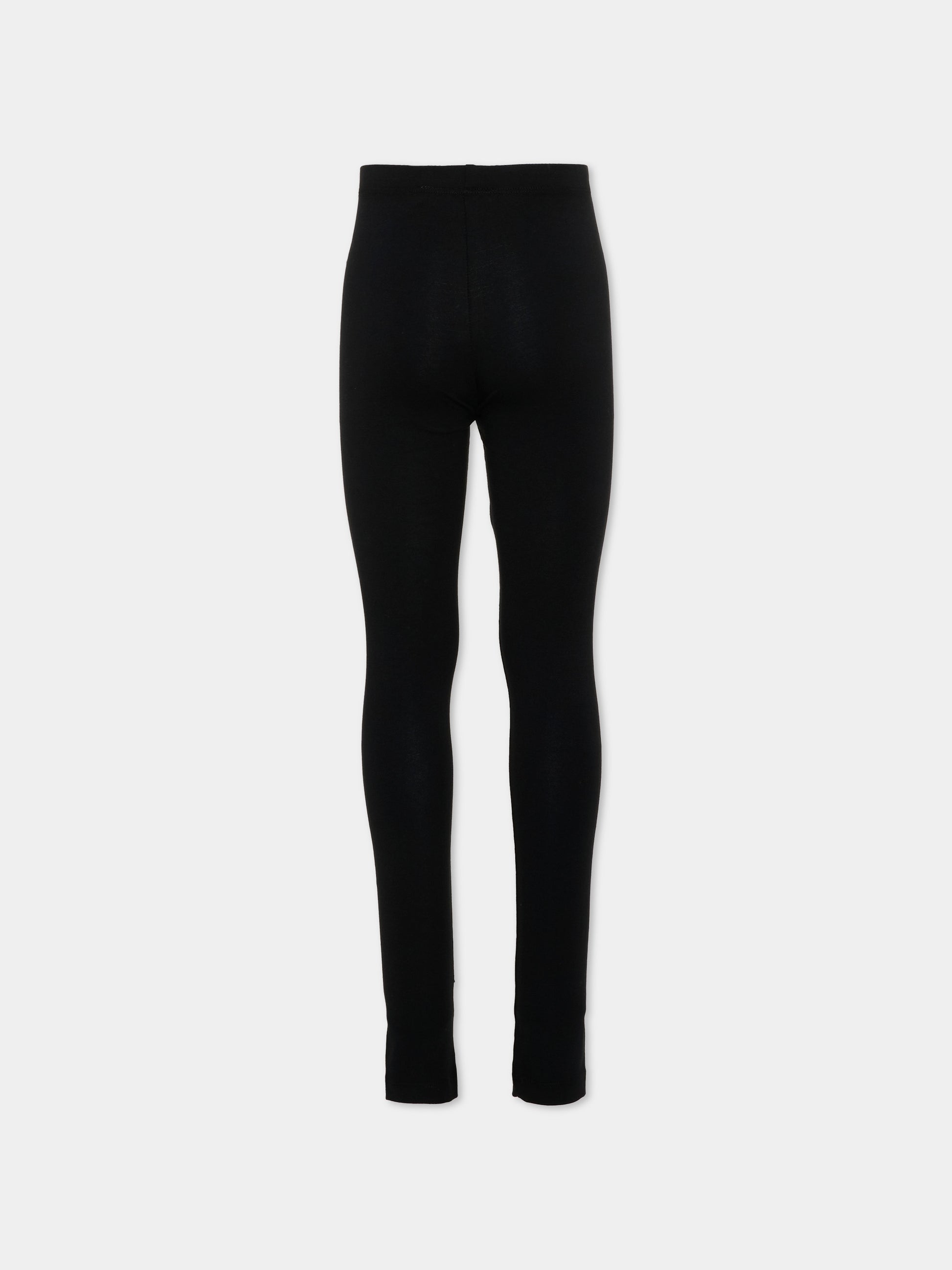 Leggings neri per bambina,Molo,2NOSF203 0099