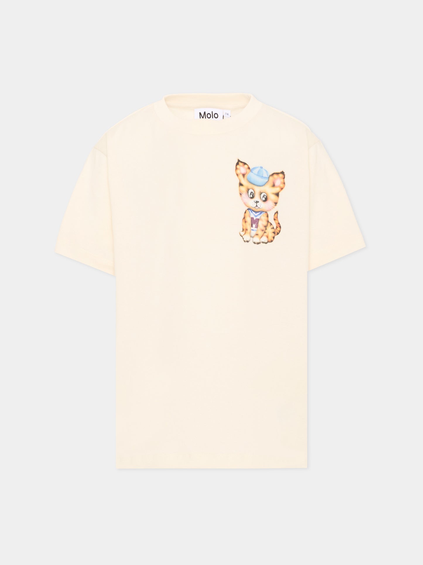 T-shirt avorio Riley per bambina,Molo,2W26A204 5785