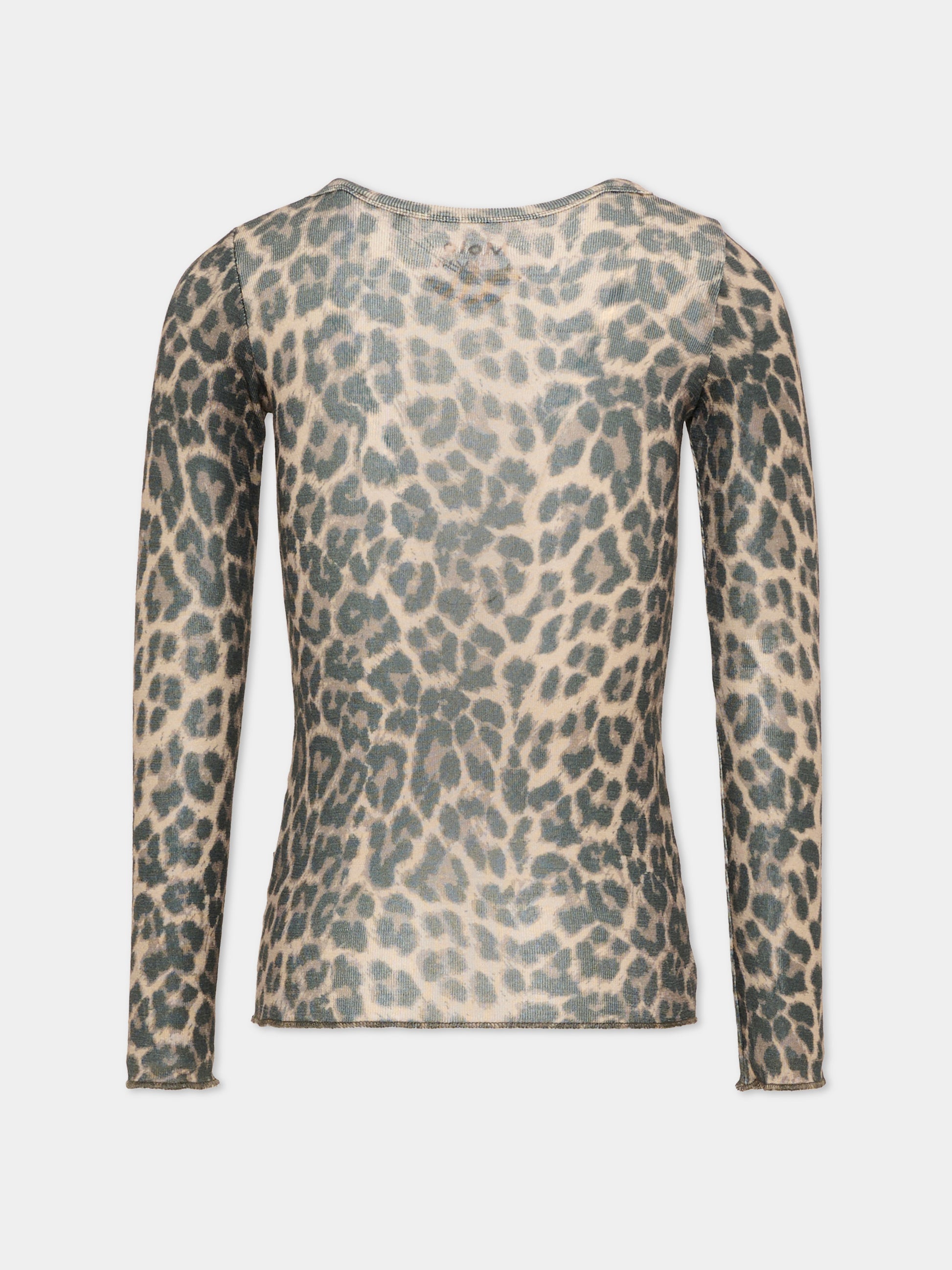 T-Shirt marrone Rihanna per bambina,Molo,2W26A405 9783