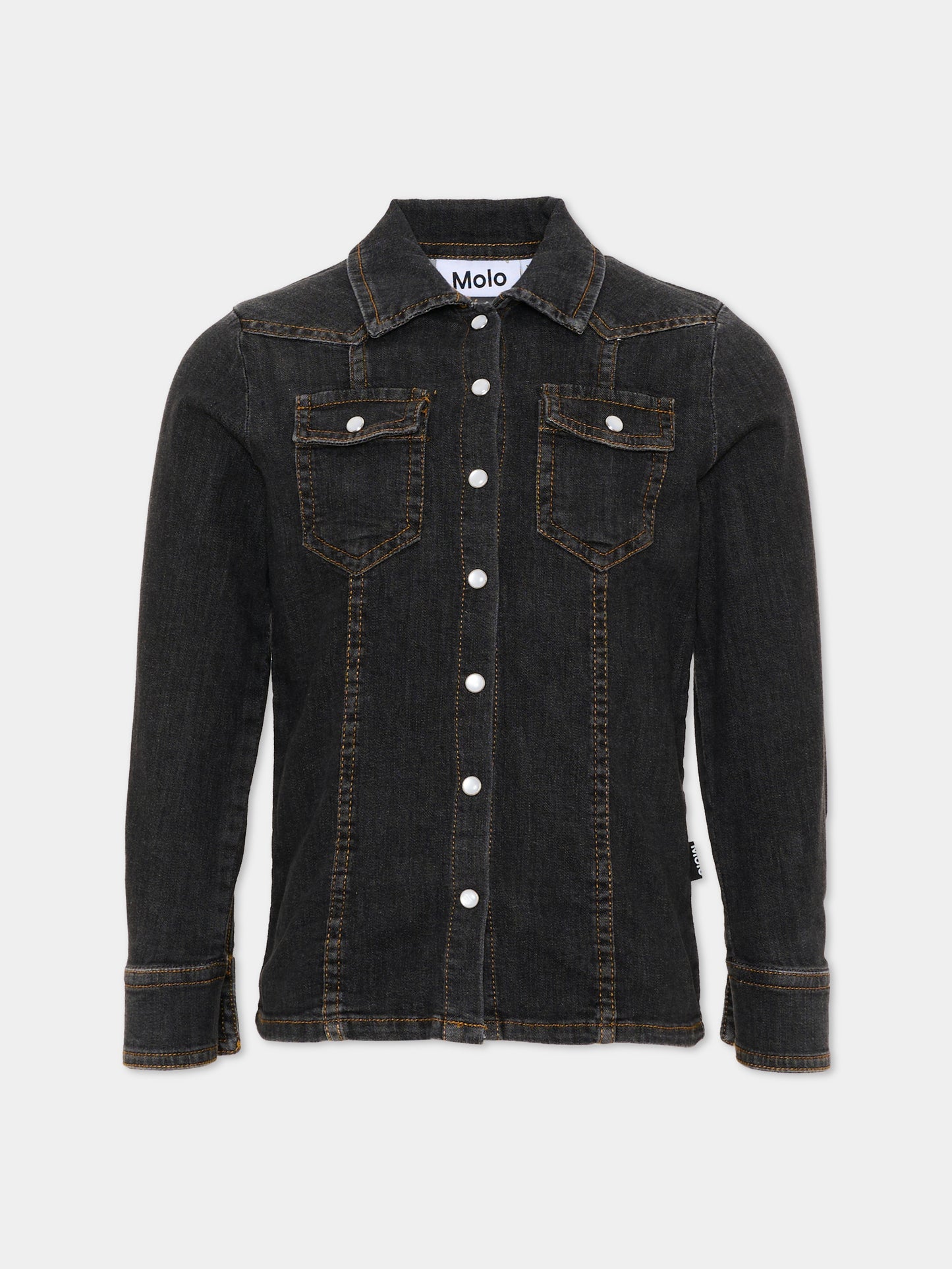 Camicia denim Robine per bambina,Molo,2W26C207 8073