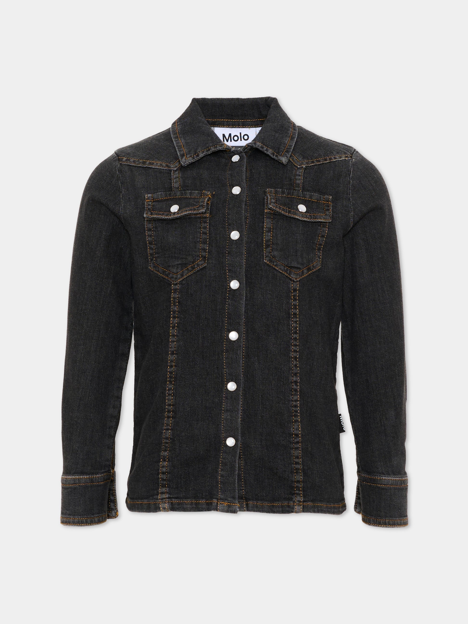 Camicia denim Robine per bambina,Molo,2W26C207 8073