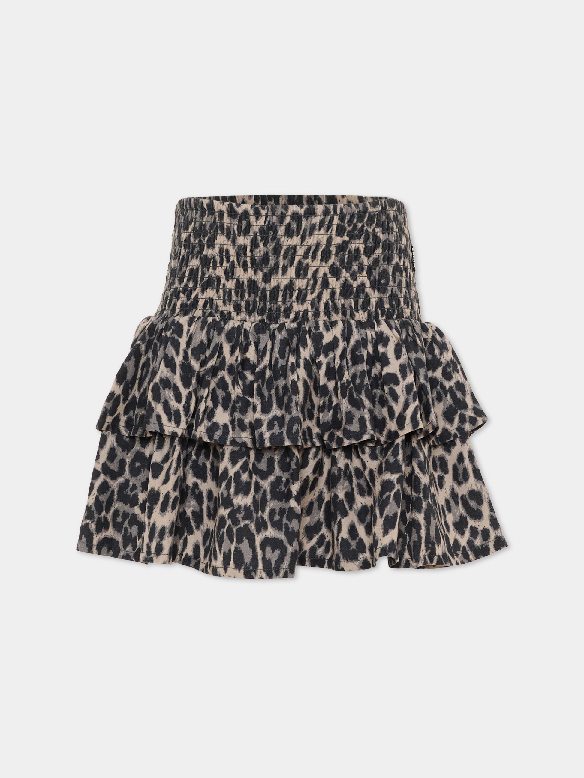 Gonna marrone Bonita per bambina,Molo,2W26D116 9783