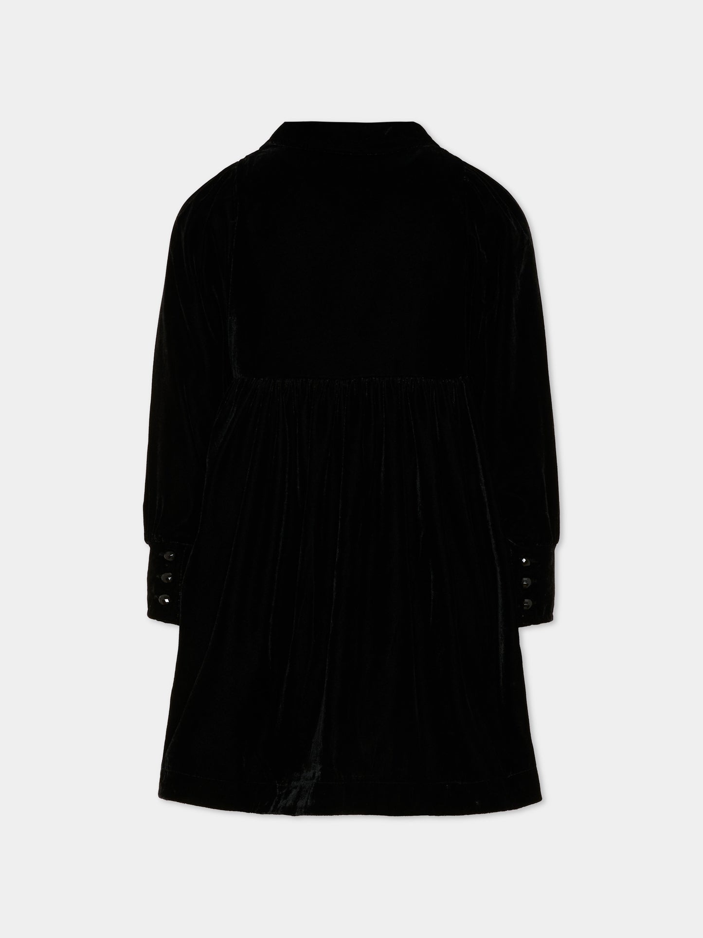 Vestito nero Carla per bambina,Molo,2W26E205 0099