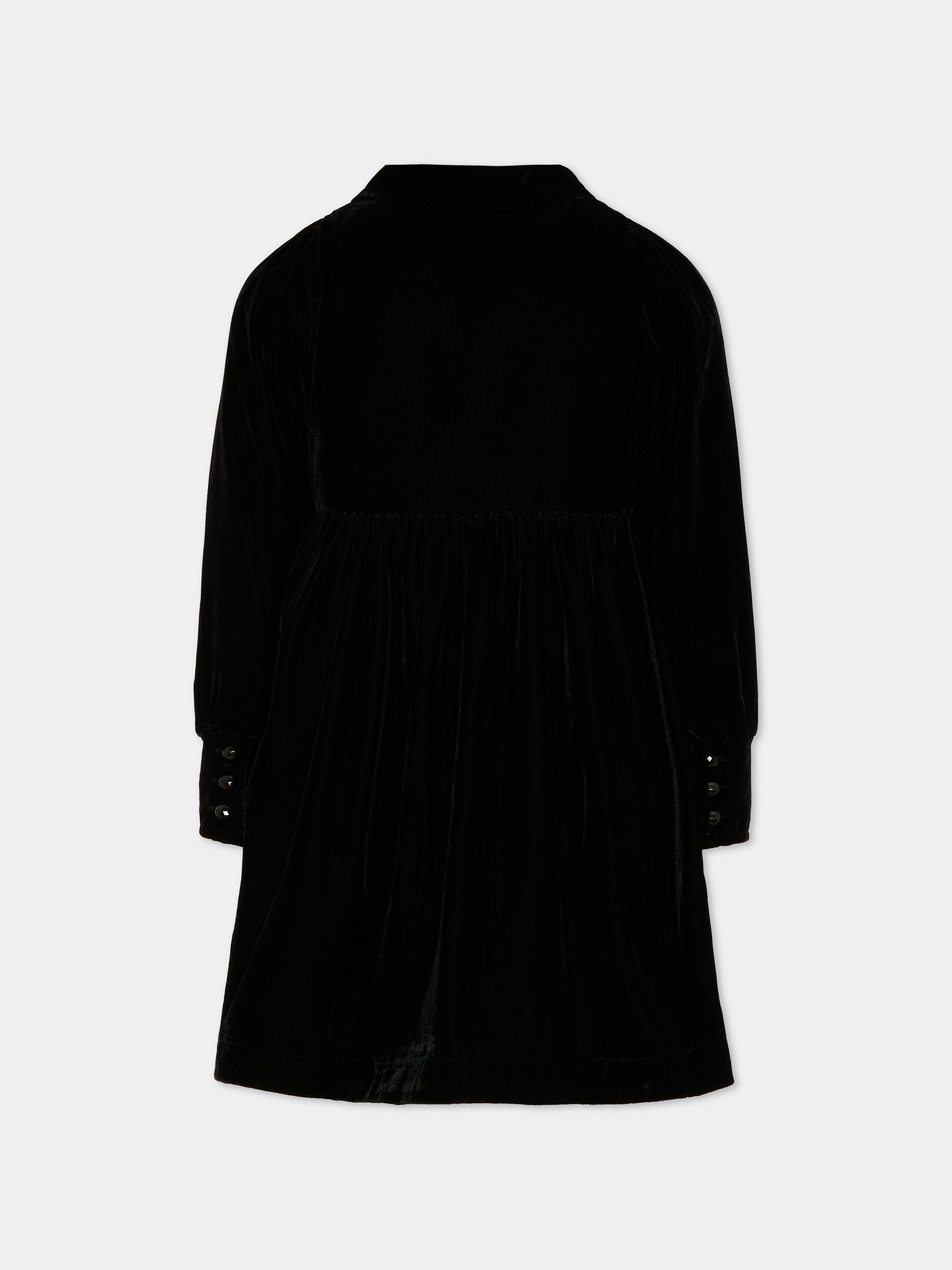 Vestito nero Carla per bambina,Molo,2W26E205 0099
