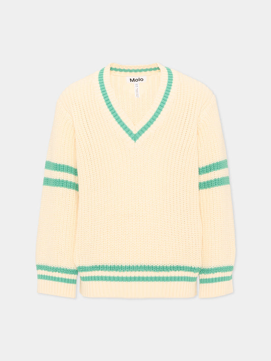 Maglione avorio Gail per bambina,Molo,2W26K205 2444