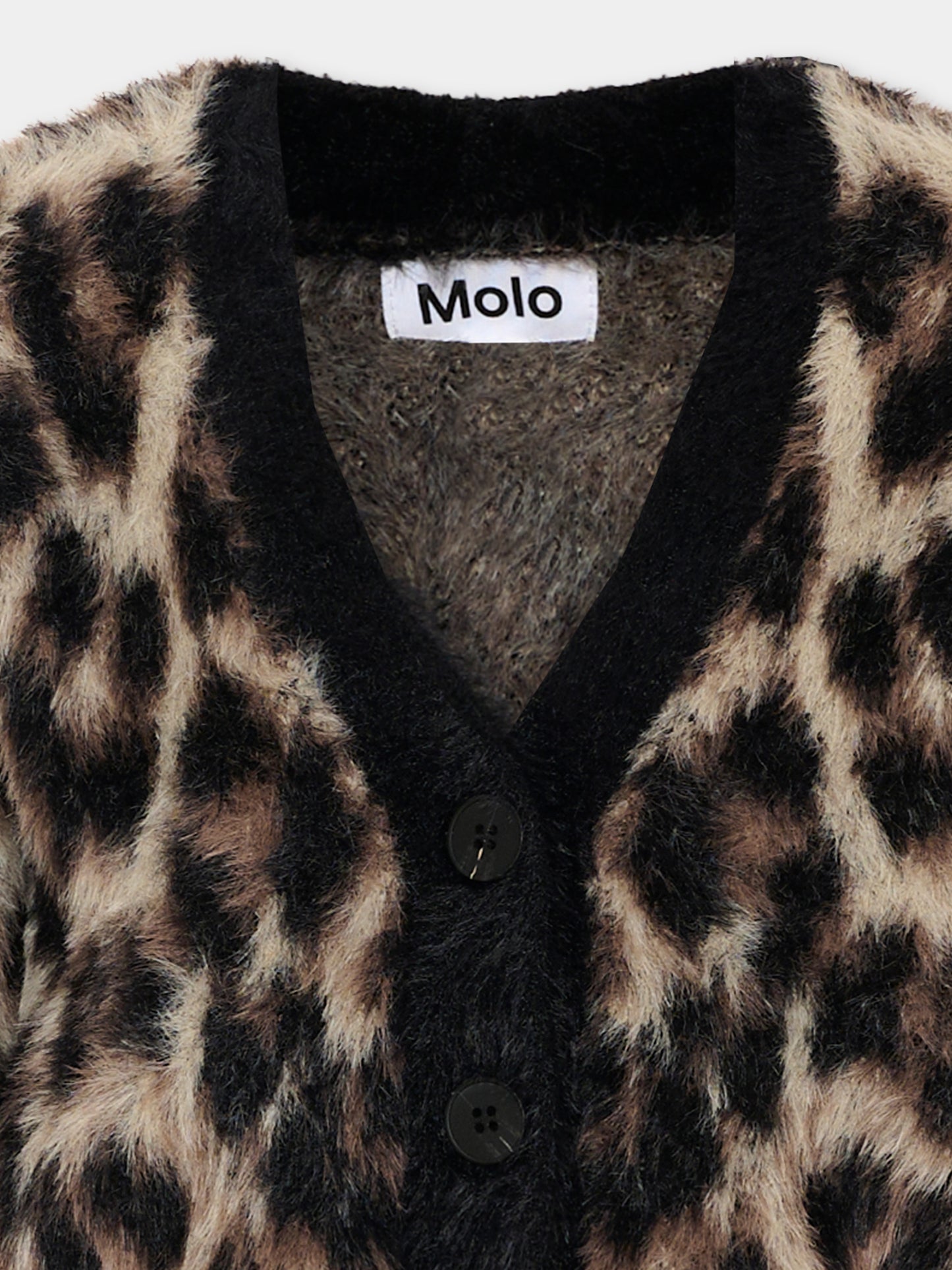 Cardigan marrone Gilly per bambina,Molo,2W26K311 9783