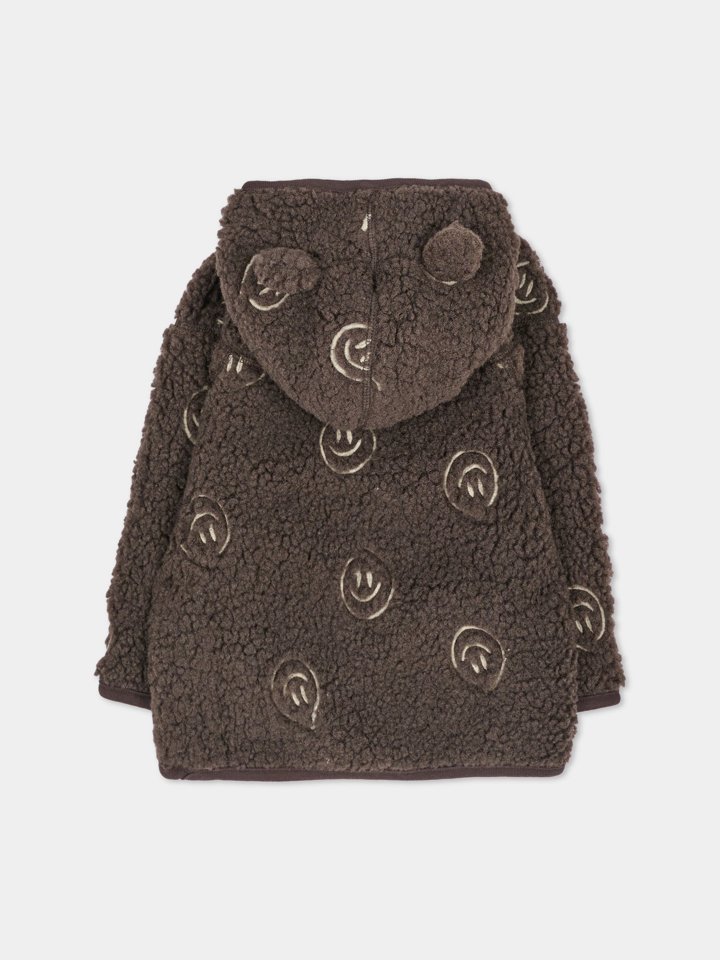 Ecopelliccia marrone Ummi per neonati smiley,Molo,5W26L207 3515