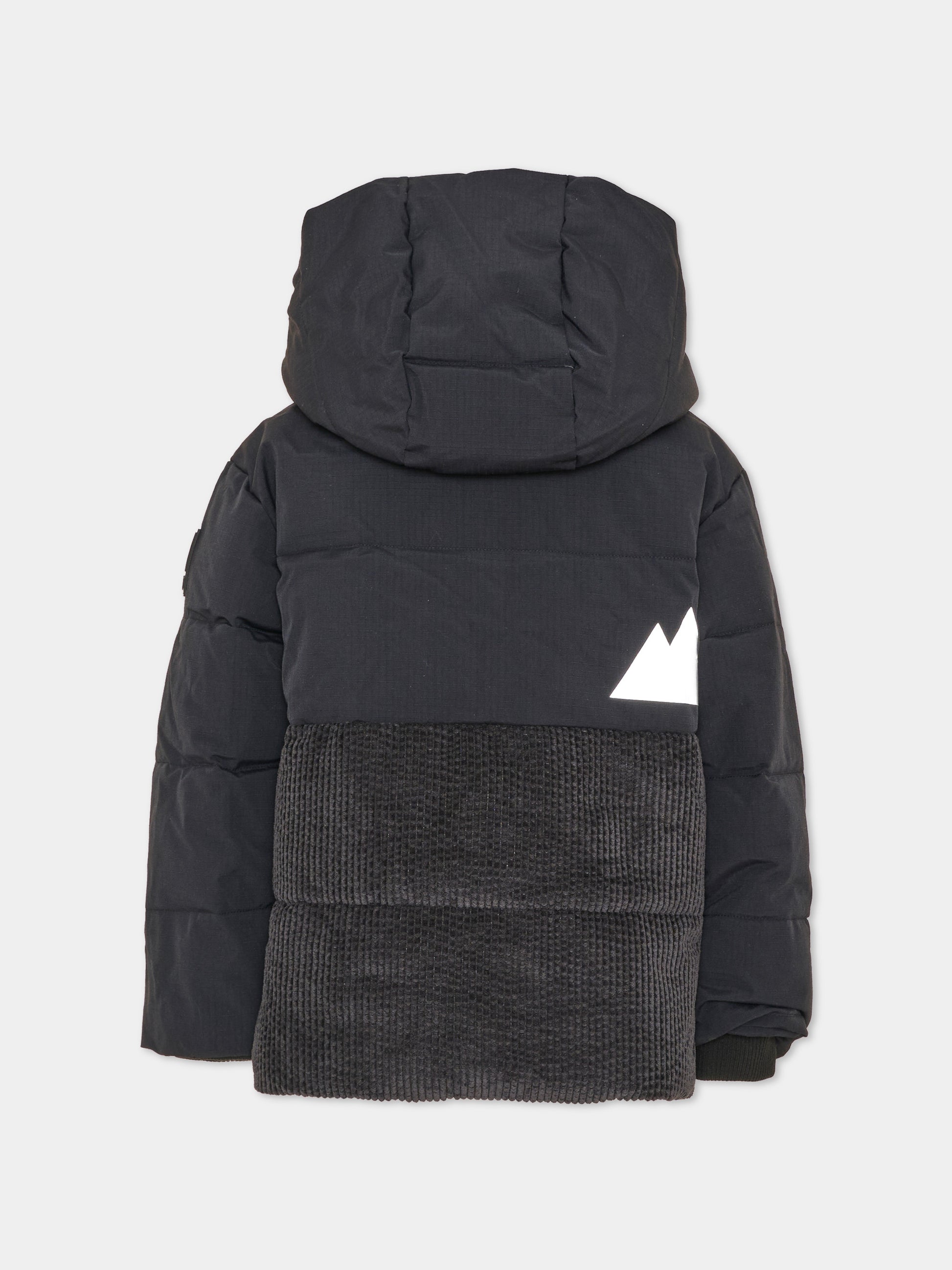 Piumino nero Hilo per bambini,Molo,5W26M315 0099