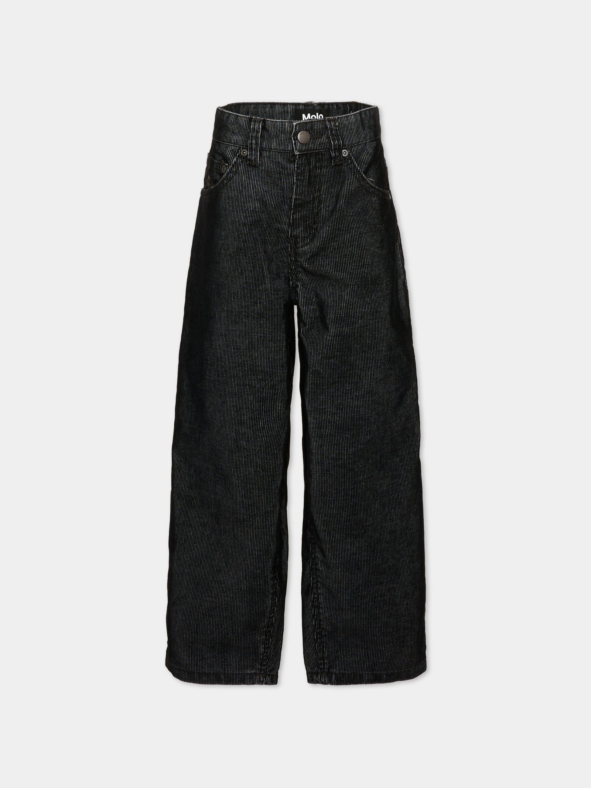 Jeans nero Aska per bambini,Molo,6W26I111 5930