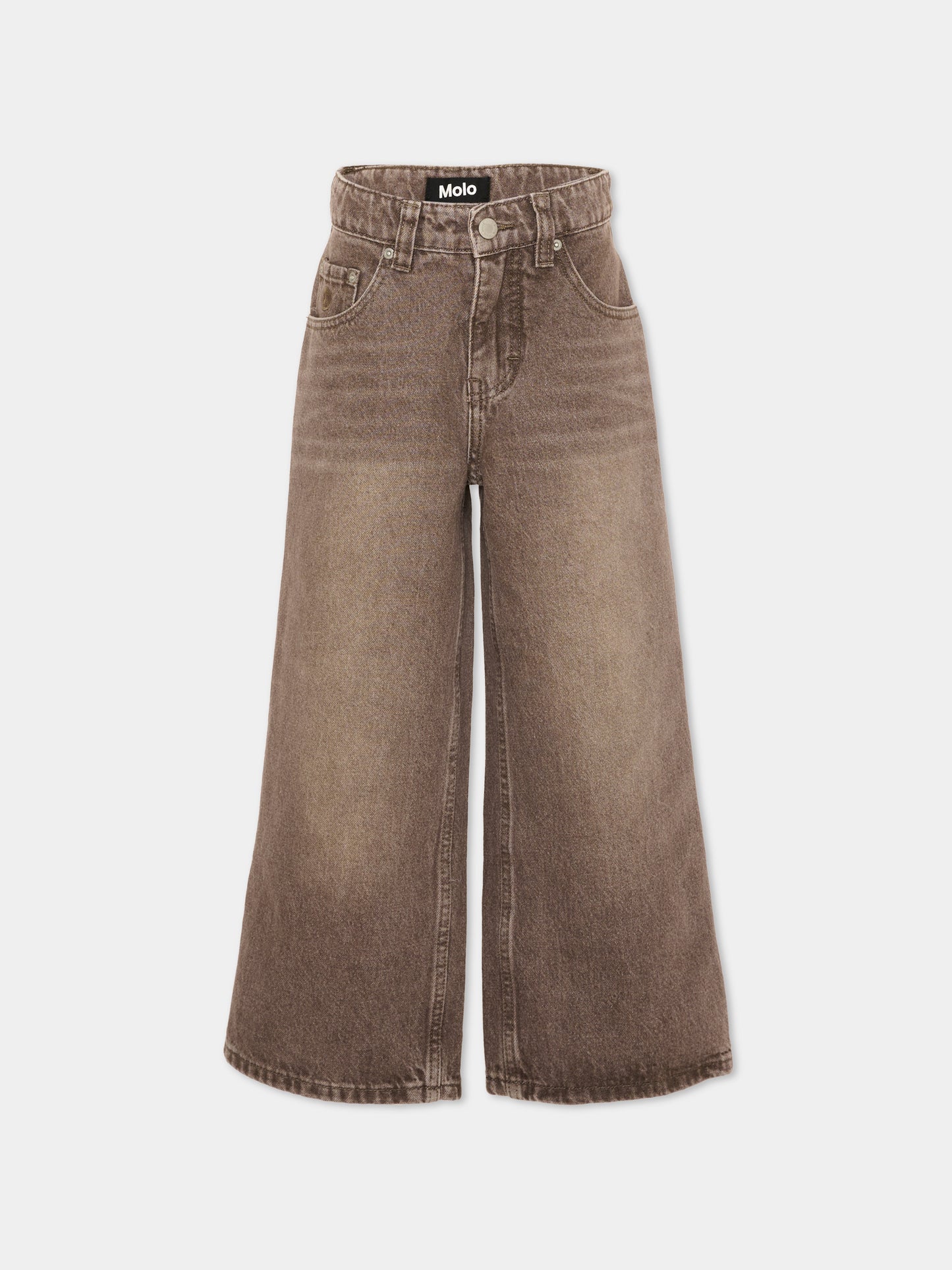Jeans marrone Askio per bambini,Molo,6W26I112 5931