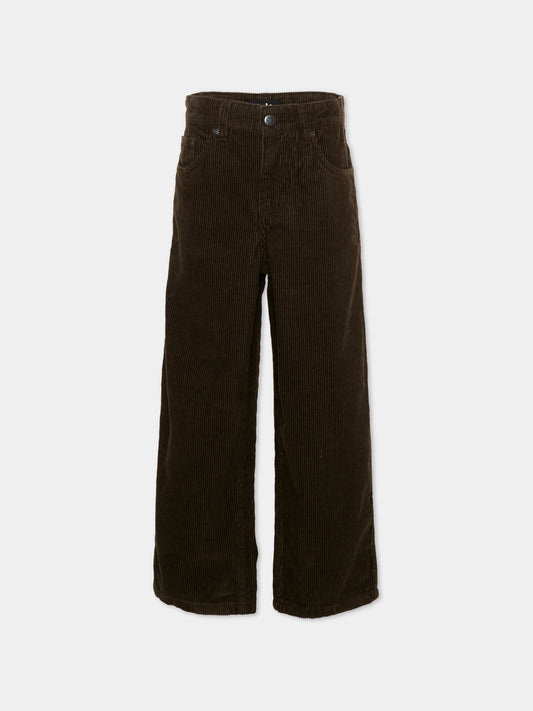 Pantaloni marroni Aiden per bambini,Molo,6W26I113 5722