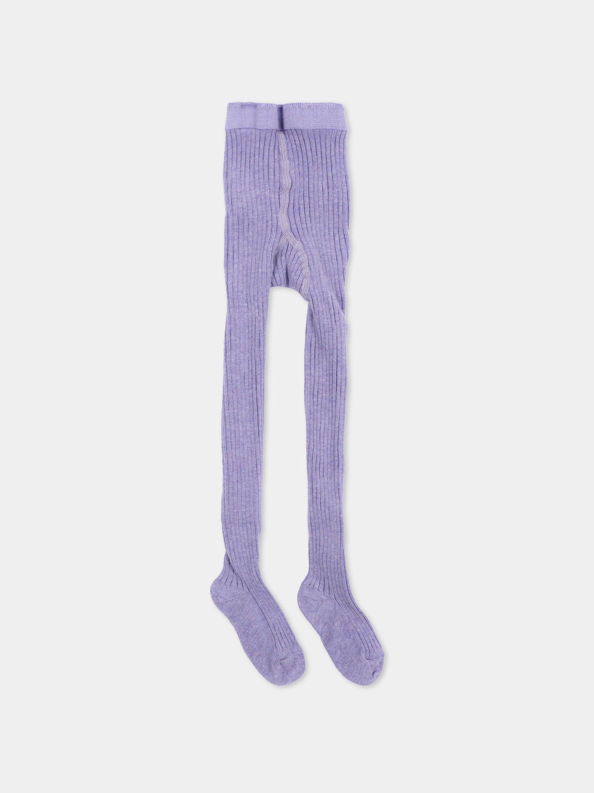 Collant lilla Rib Tights per neonata,Molo,7W26G201 5874