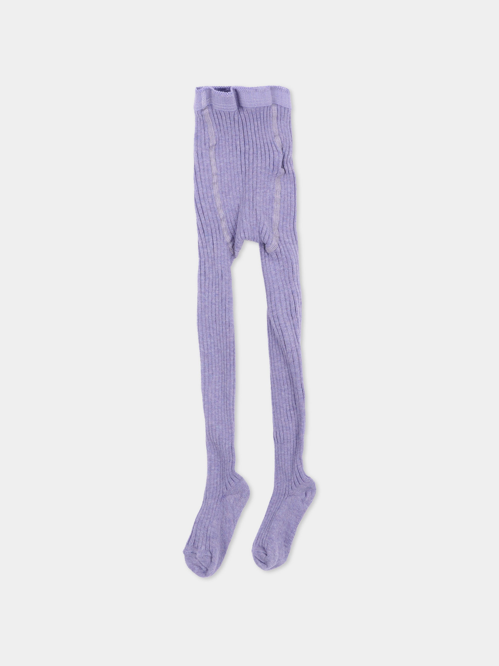 Collant lilla Rib Tights per neonata,Molo,7W26G201 5874
