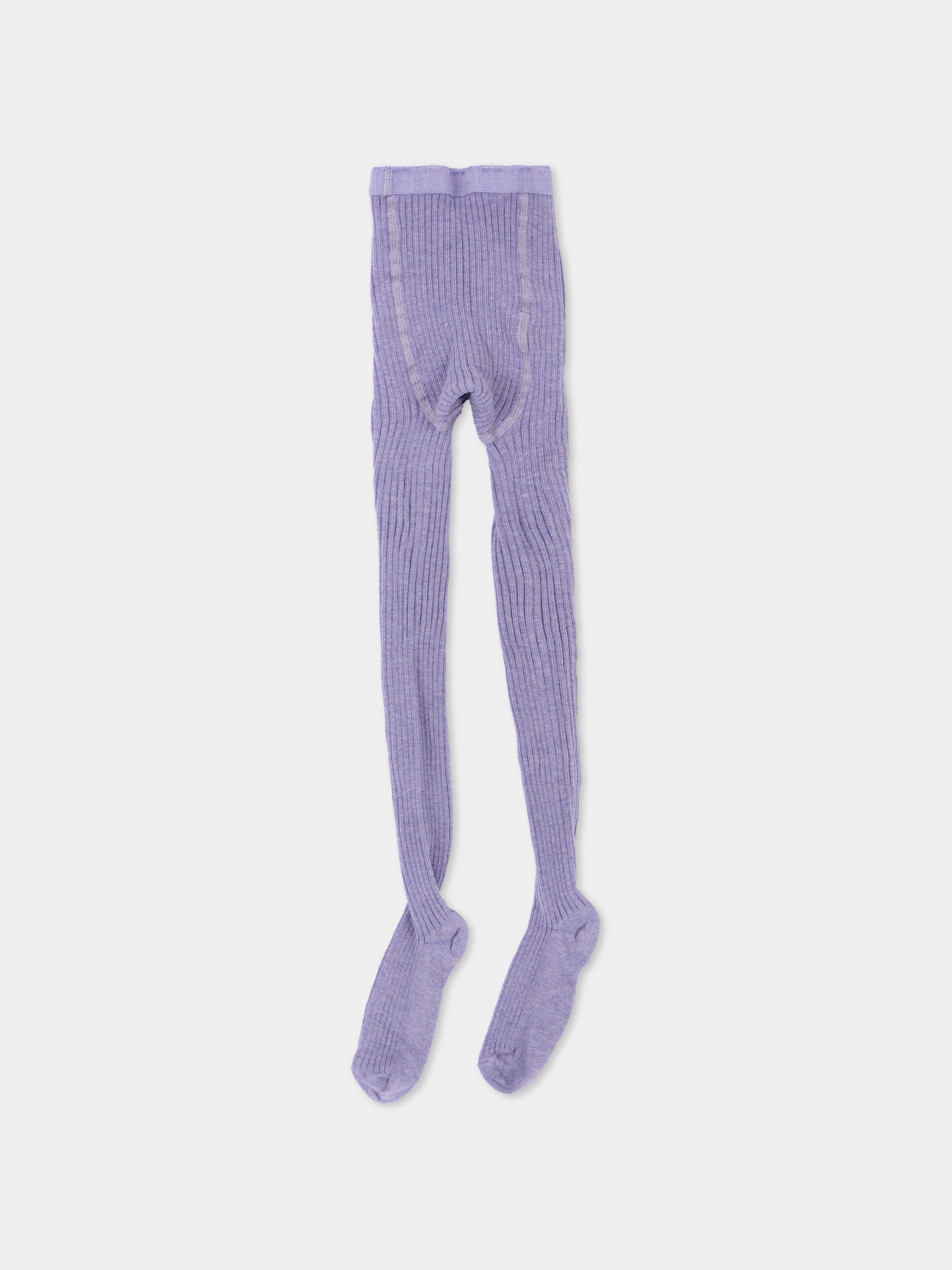 Collant lilla Rib Tights per bambina,Molo,7W26G201 5874