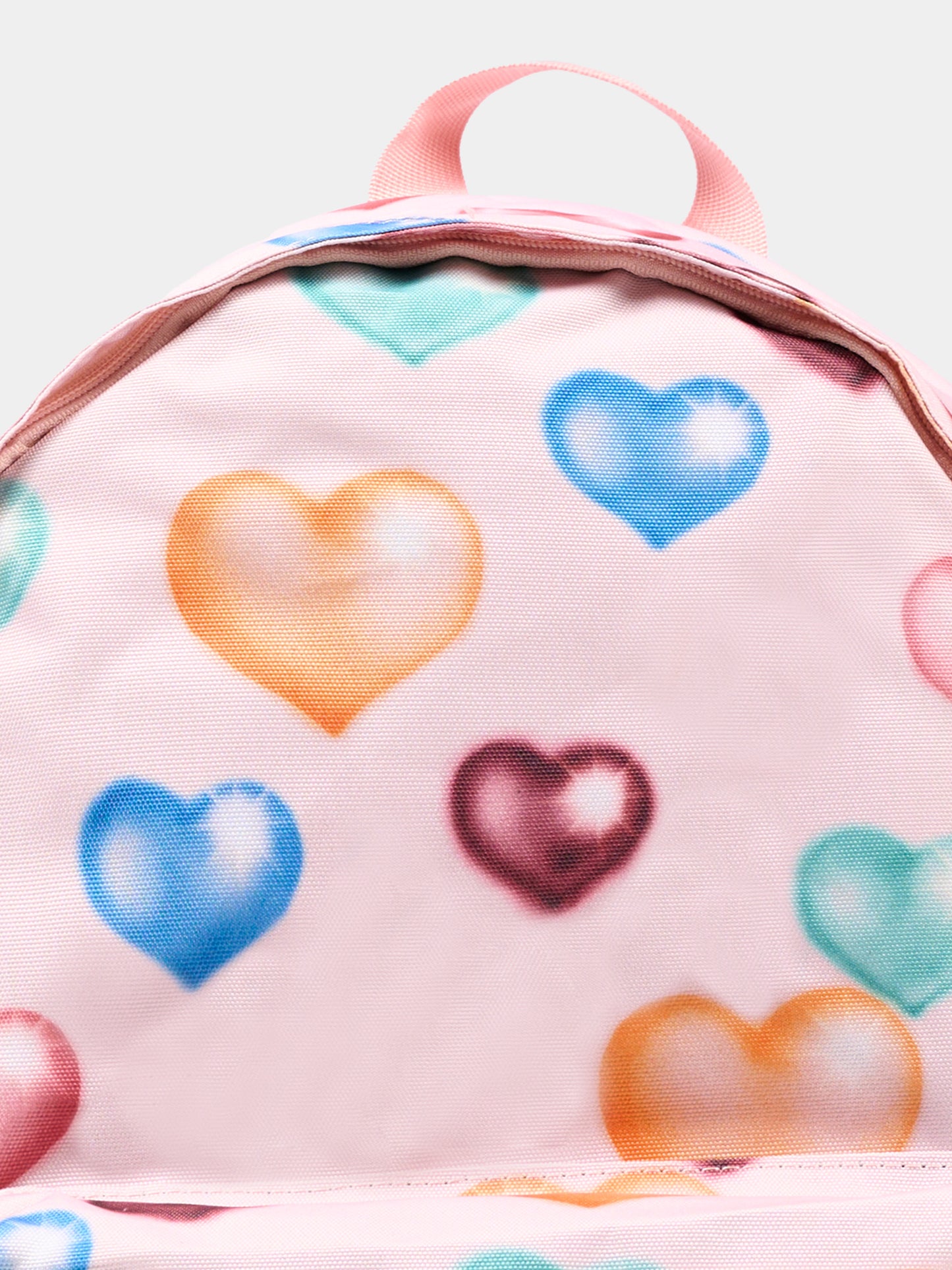 Zaino rosa Mio con cuori per bambina,Molo,7W26V203 5745