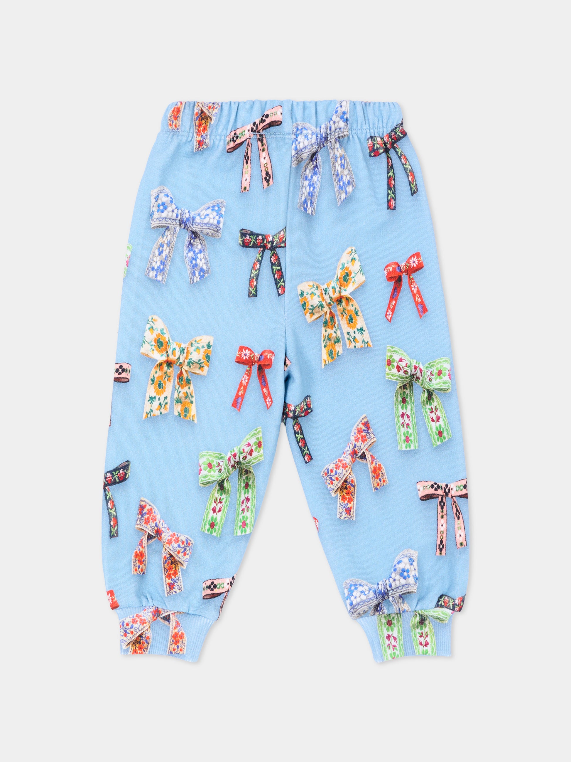 Pantalone celeste Simeon per neonata,Molo,4W26I201 5742