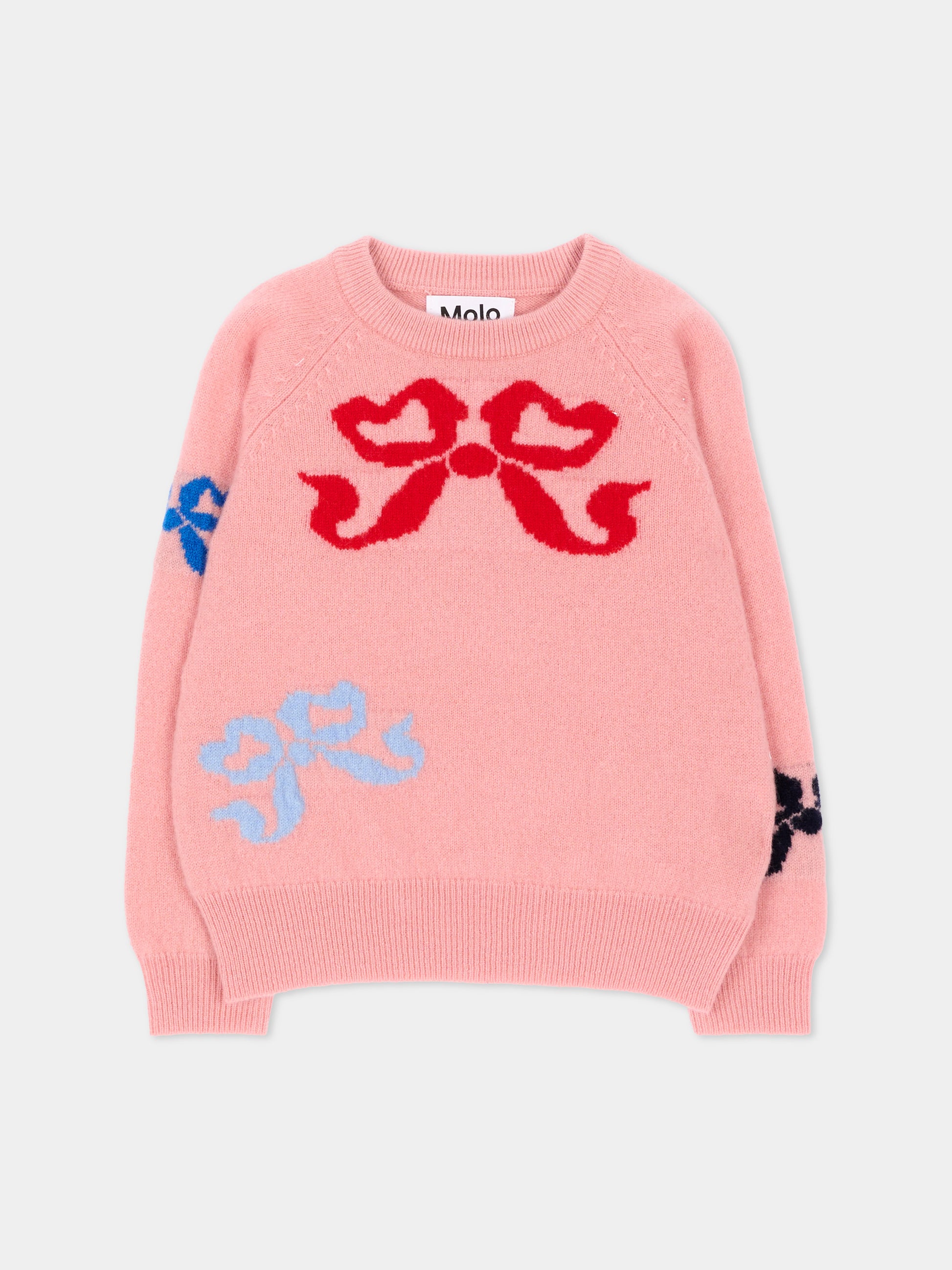 Maglione rosa Gilby per neonata,Molo,4W26K203 5724