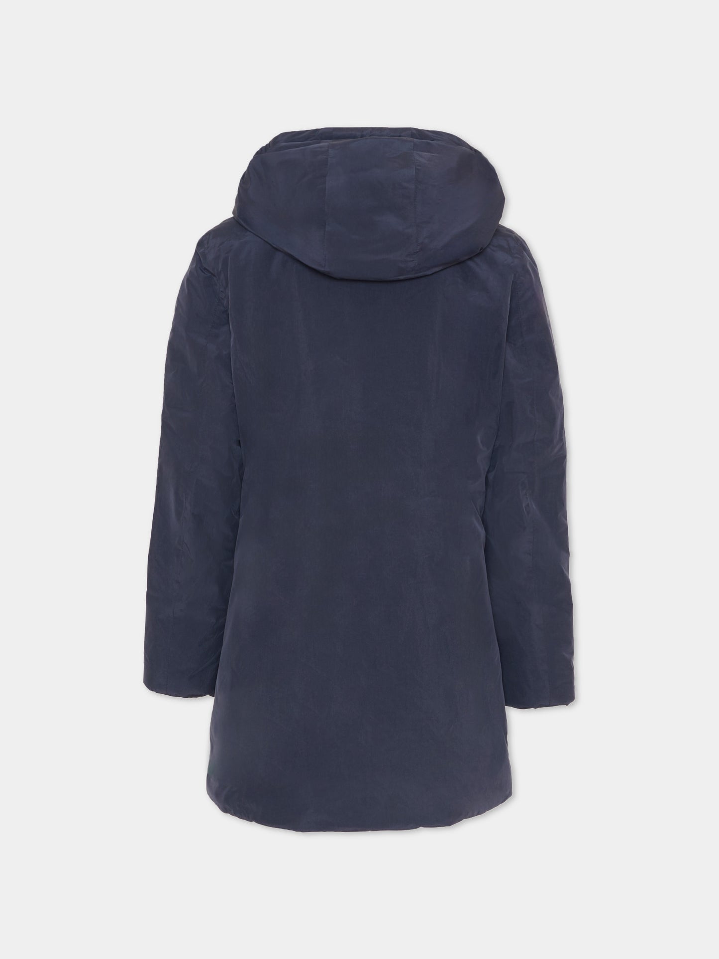 Parka Denise Marmotta blu per bambini con logo,K-way,K41383W AL9