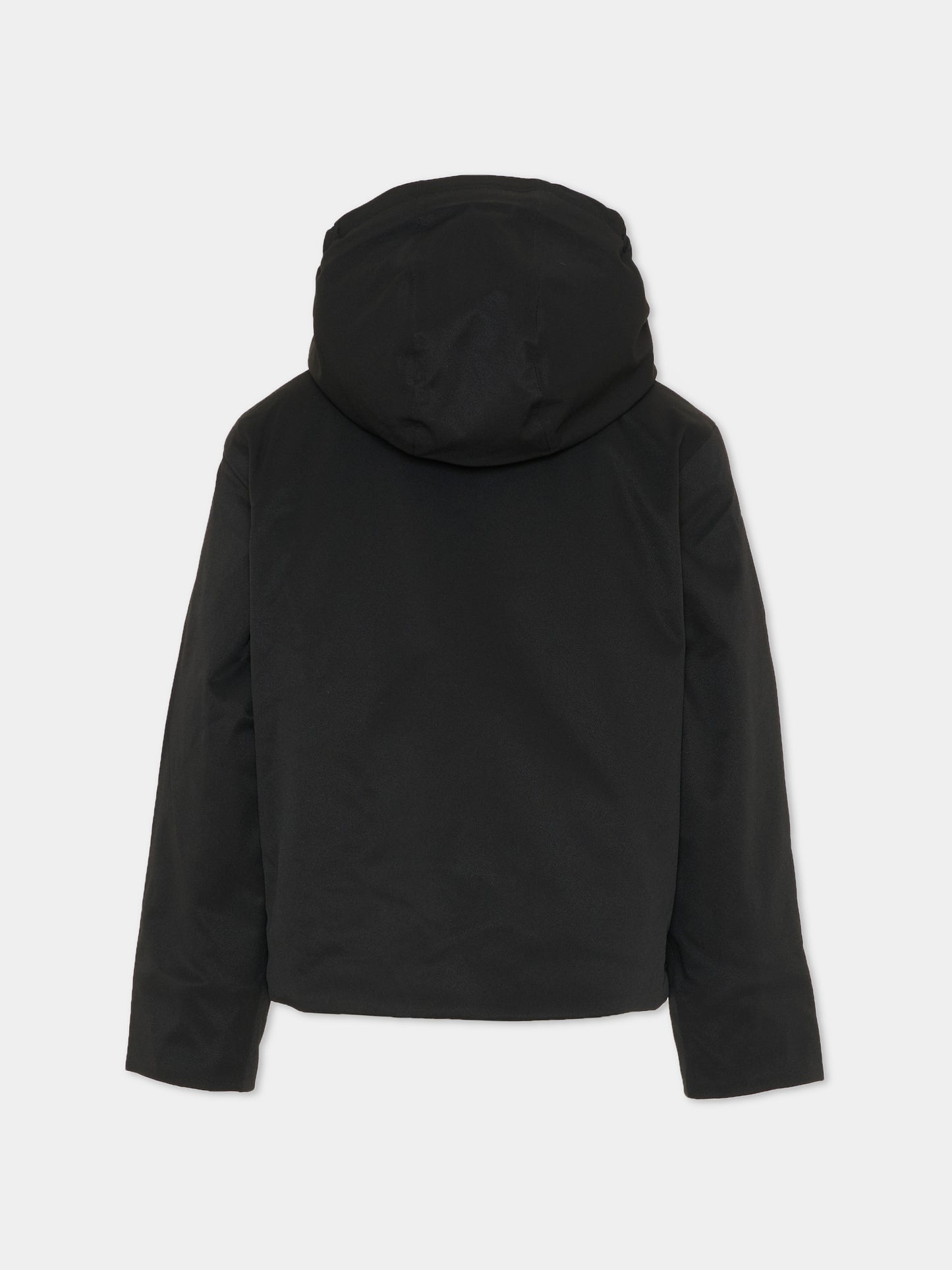 Giubbotto Jacko Twill Marmotta nero per bambino con logo,K-way,K1128FW AL8