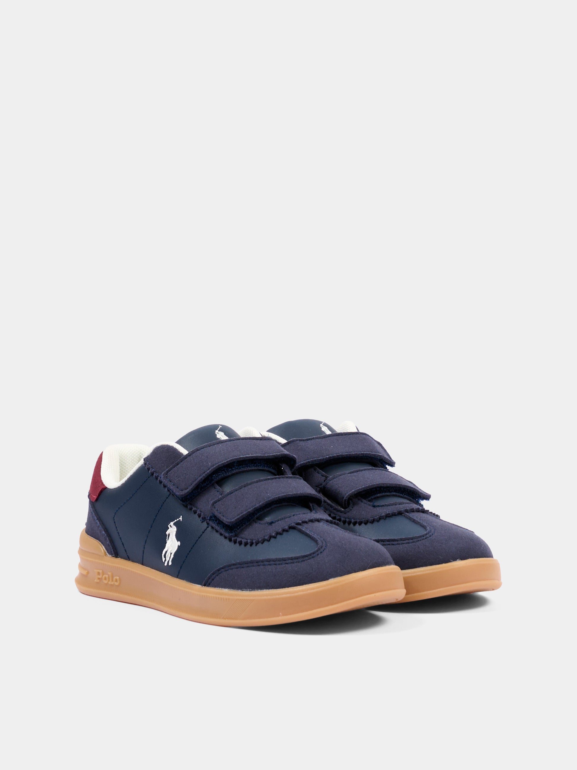 Sneakers blu per bambino con Polo Pony,Ralph Lauren Kids,RL04997411