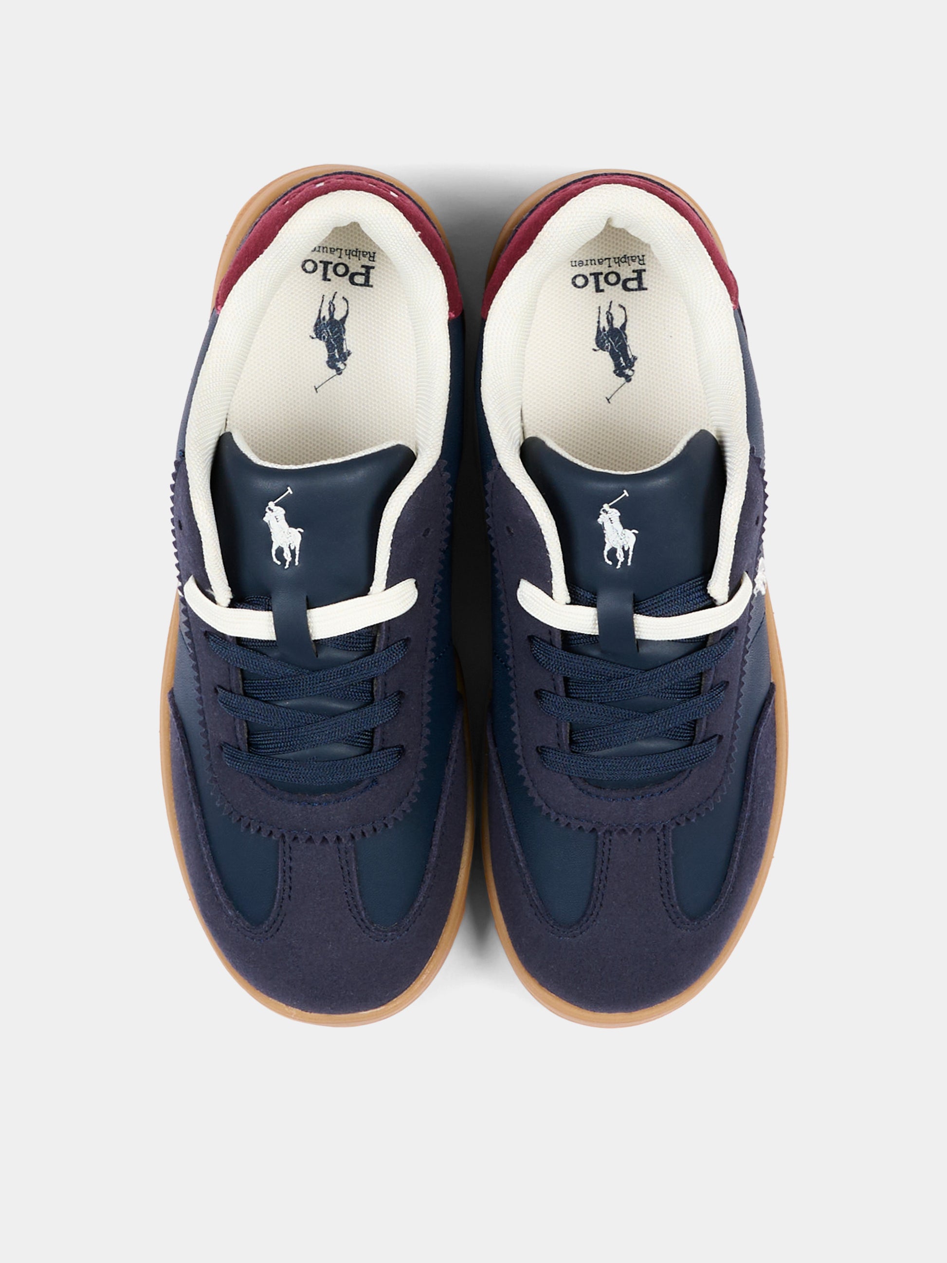 Sneakers blu per bambino con Polo Pony,Ralph Lauren Kids,RL04998411