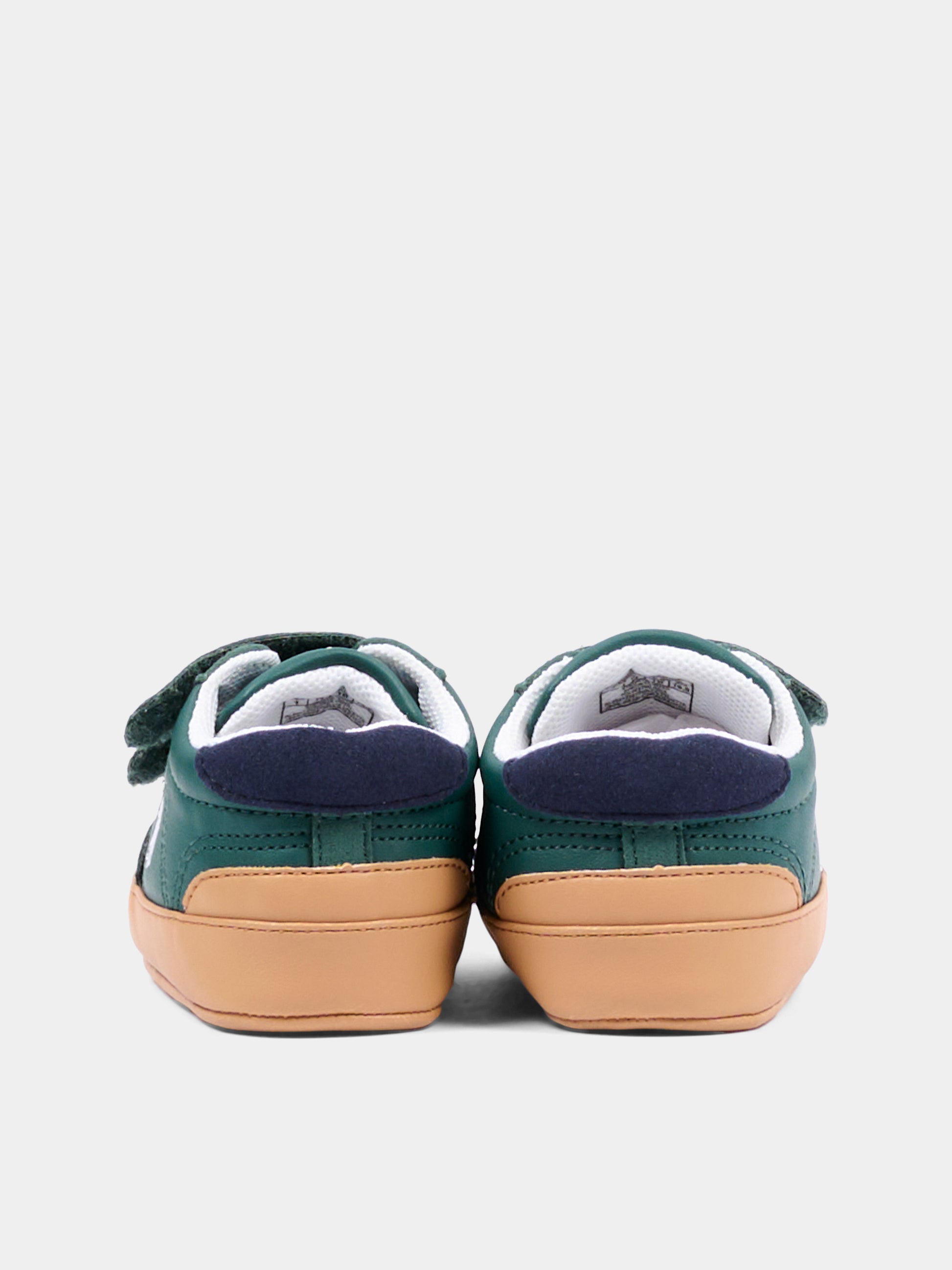 Sneakers verdi per neonato con Polo Pony,Ralph Lauren Kids,RL05012301