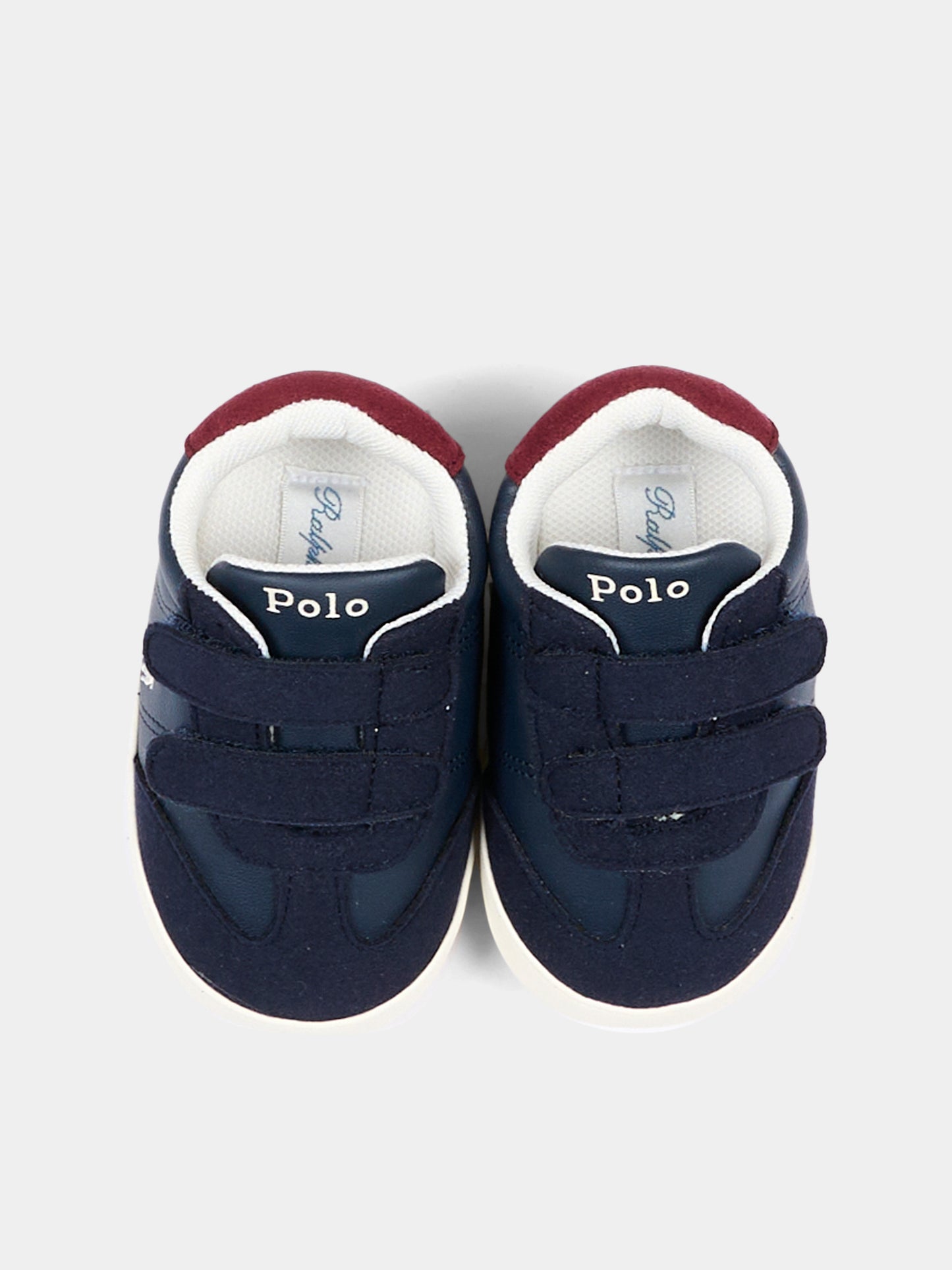 Sneakers blu per neonato con Polo Pony,Ralph Lauren Kids,RL05012410