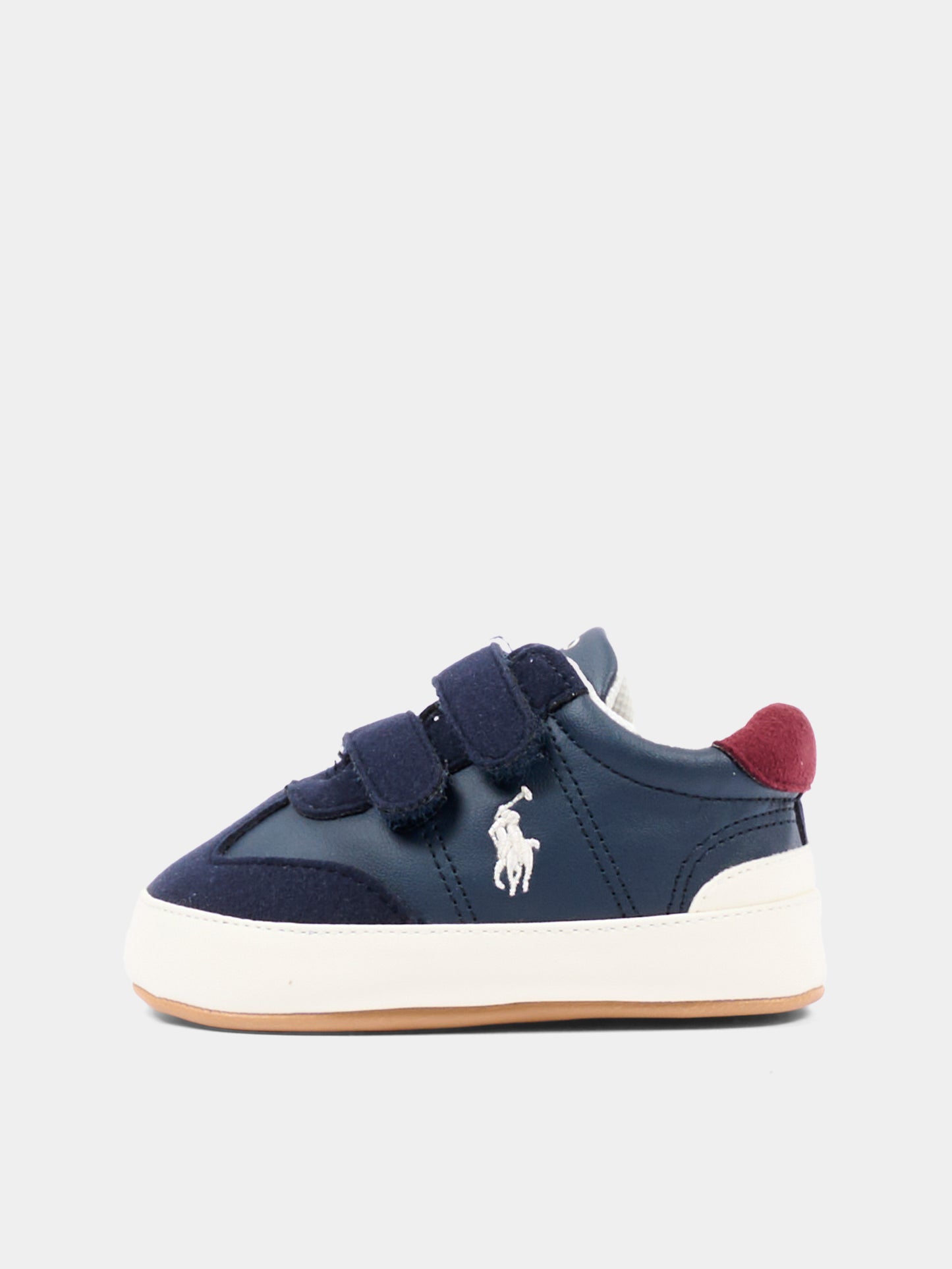 Sneakers blu per neonato con Polo Pony,Ralph Lauren Kids,RL05012410
