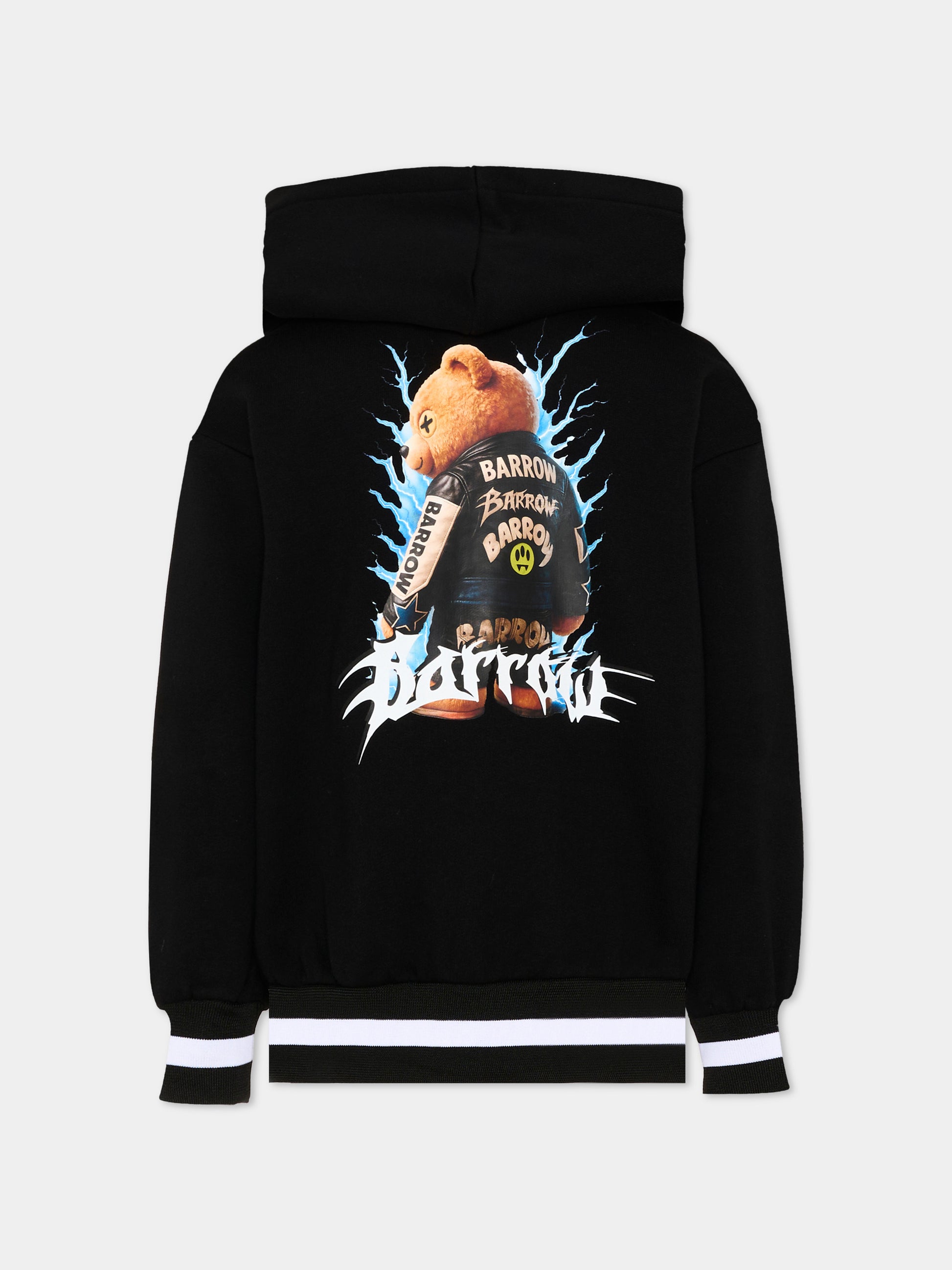 Bomber nero per bambino con orso,Barrow,F6BKJBJK070 110
