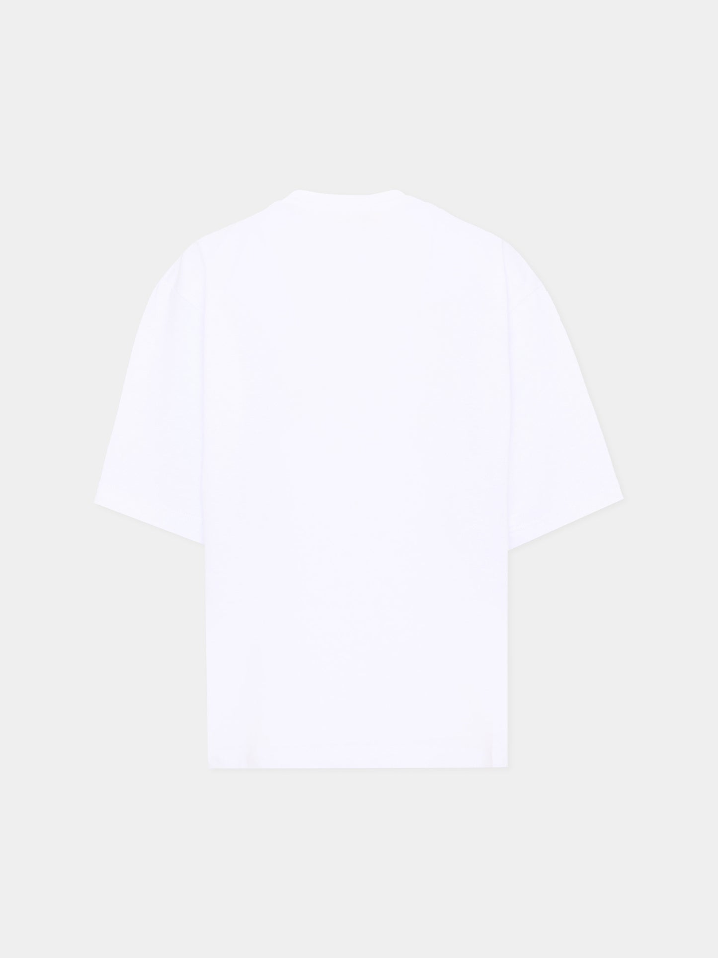 T-Shirt bianca per bambino con logo,Barrow,F6BKJBTH075 002