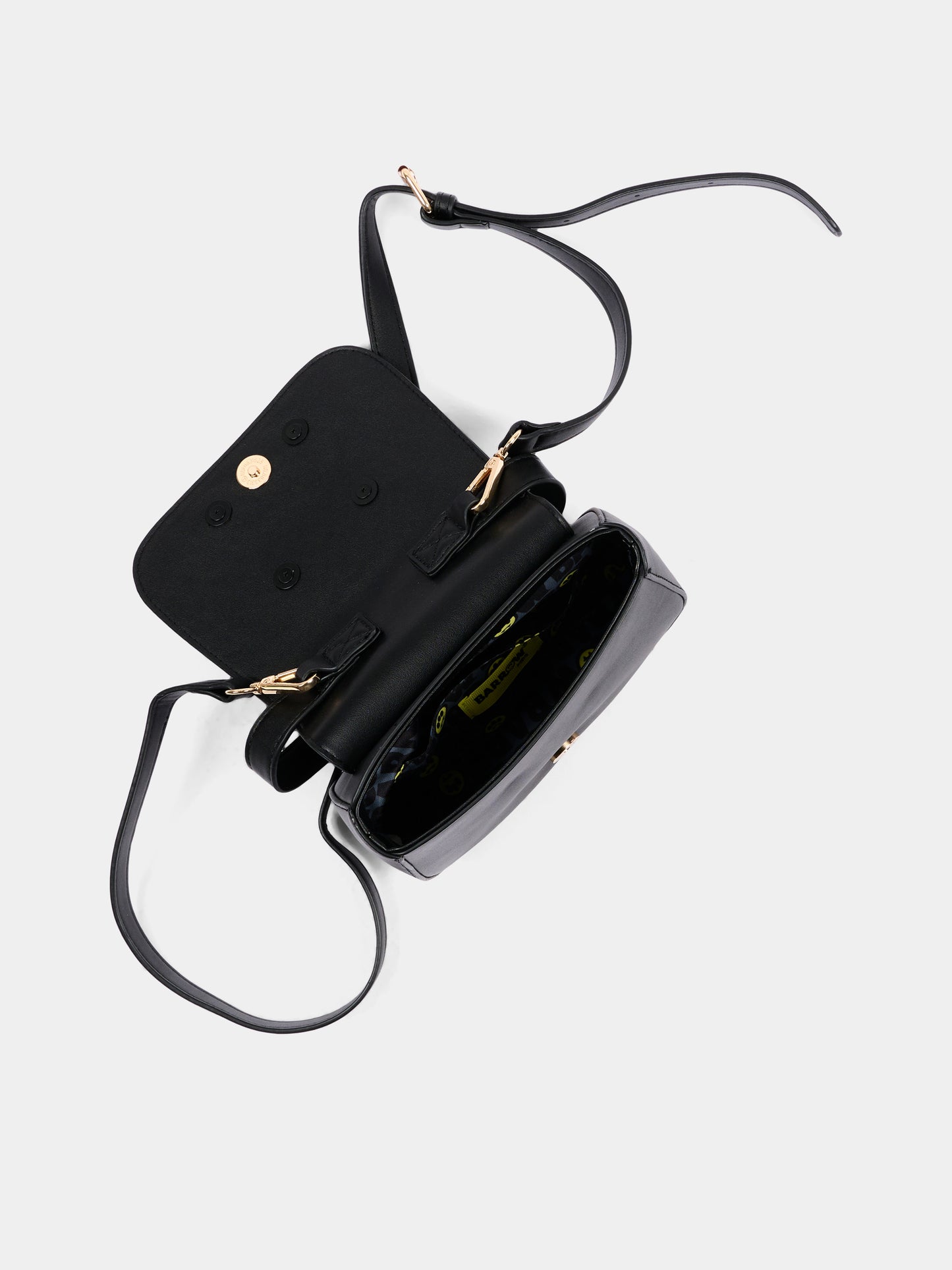 Borsa nera per bambina con smile,Barrow,F6BKJGBA178 110