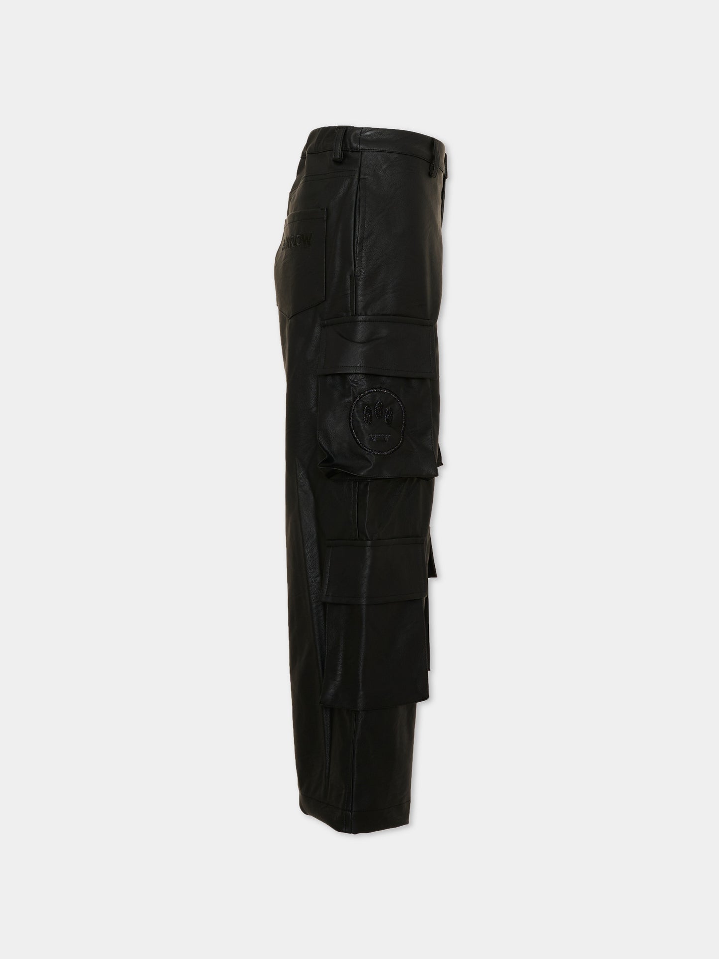 Pantalone nero per bambina cargo,Barrow,F6BKJGPA147 110