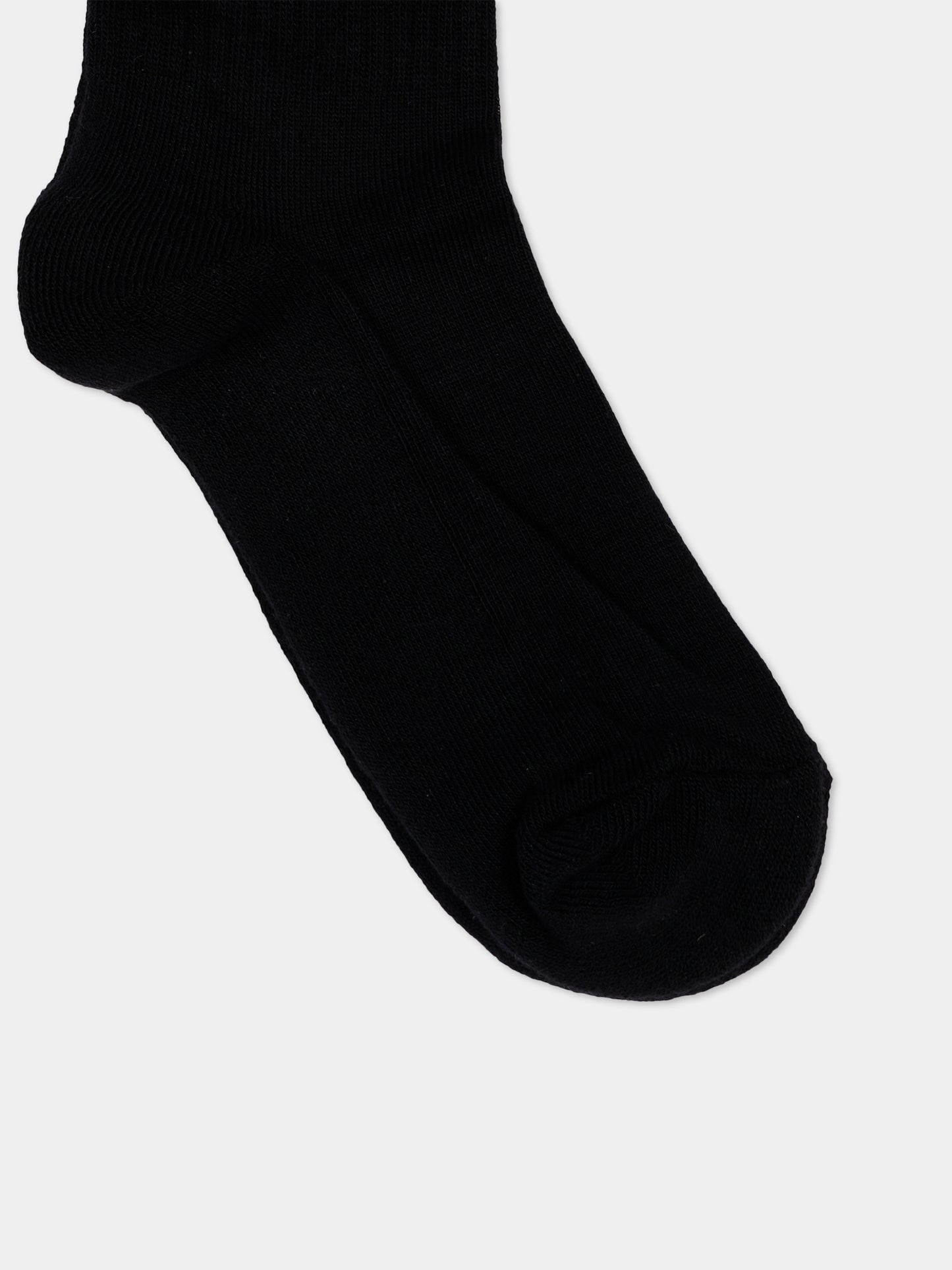 Calza Spugna nera per bambini con logo,Barrow,F6BKJUSO093 110